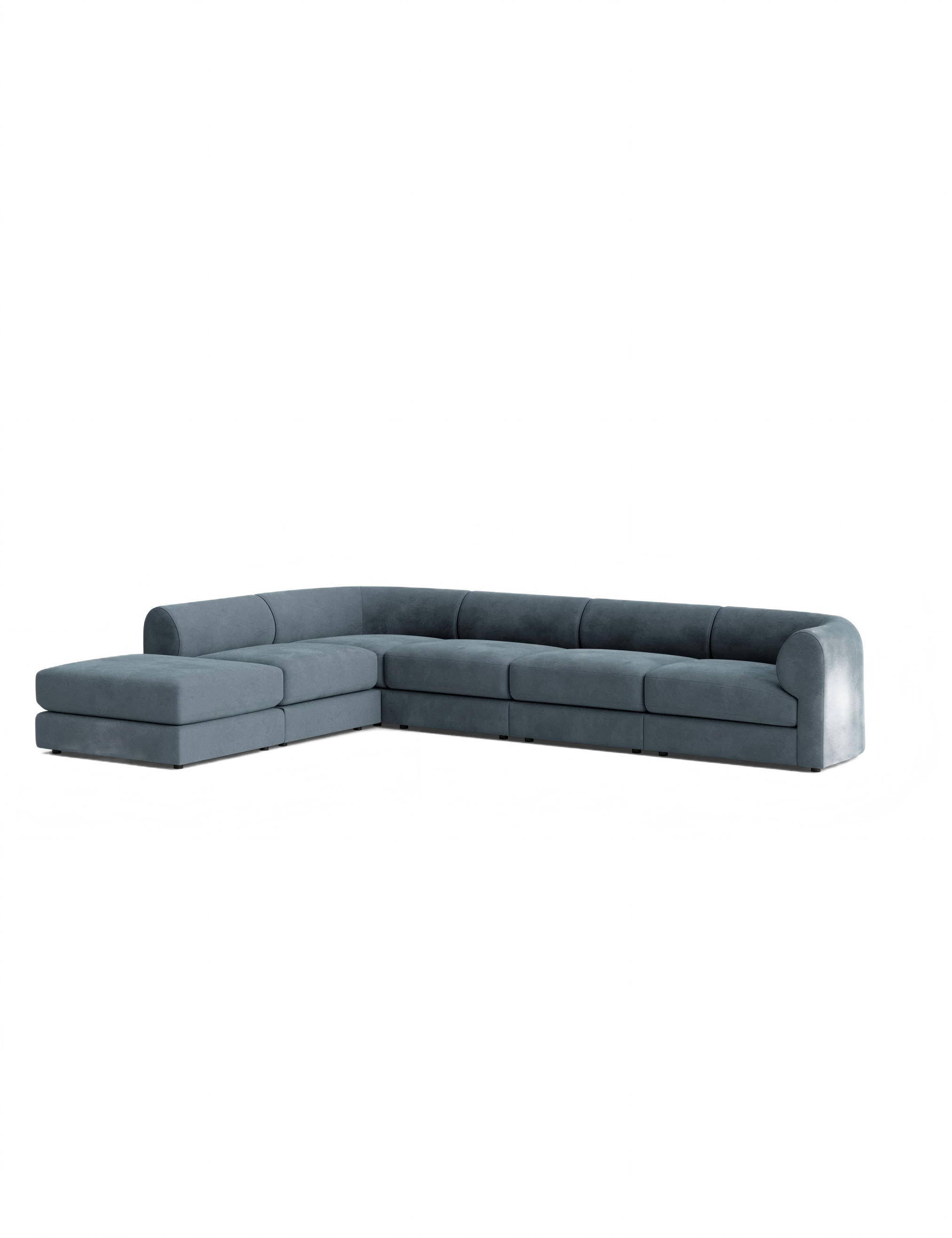 2026051902043955 L-Shaped Blue Modular Sofa