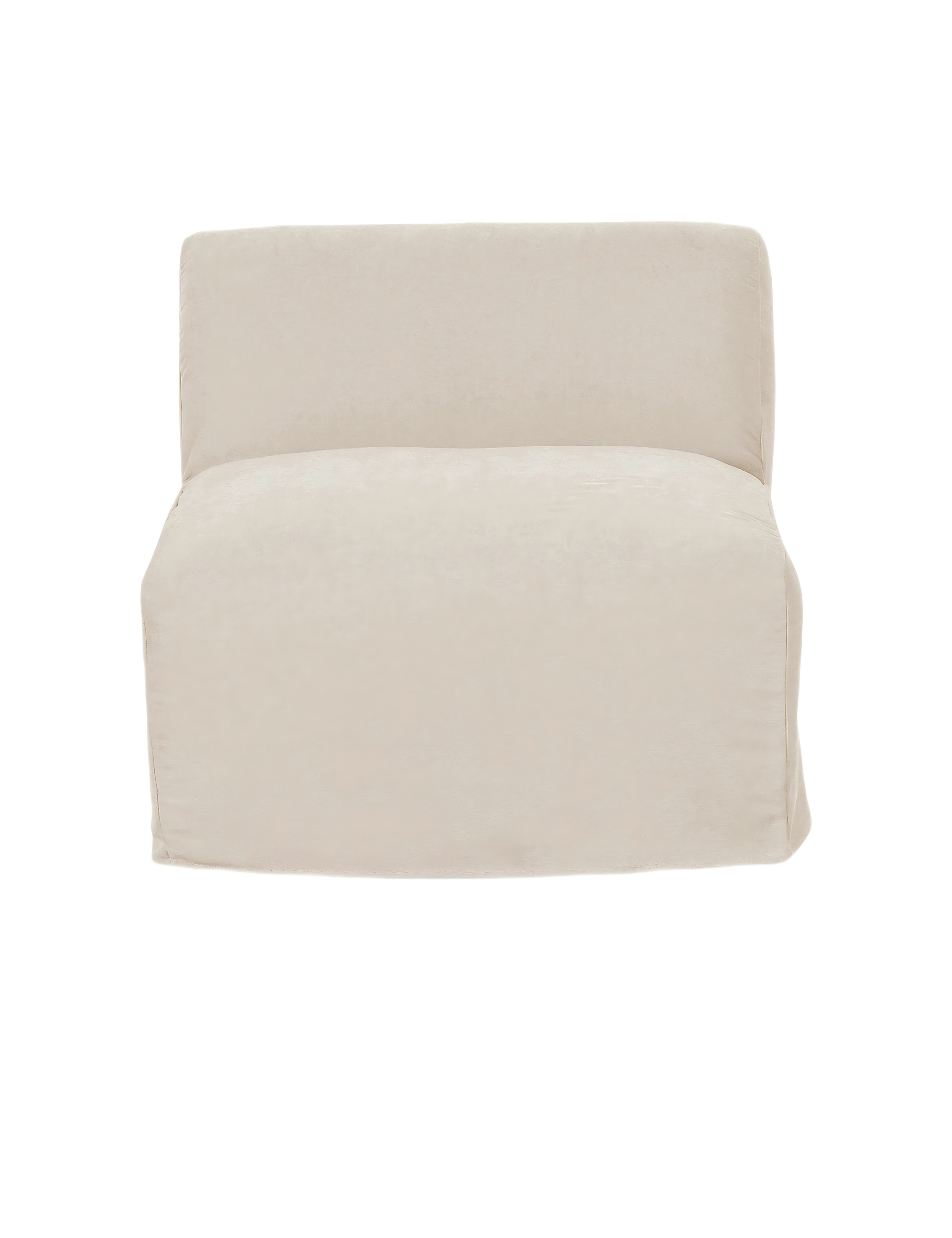 Simple White Modular Sofa