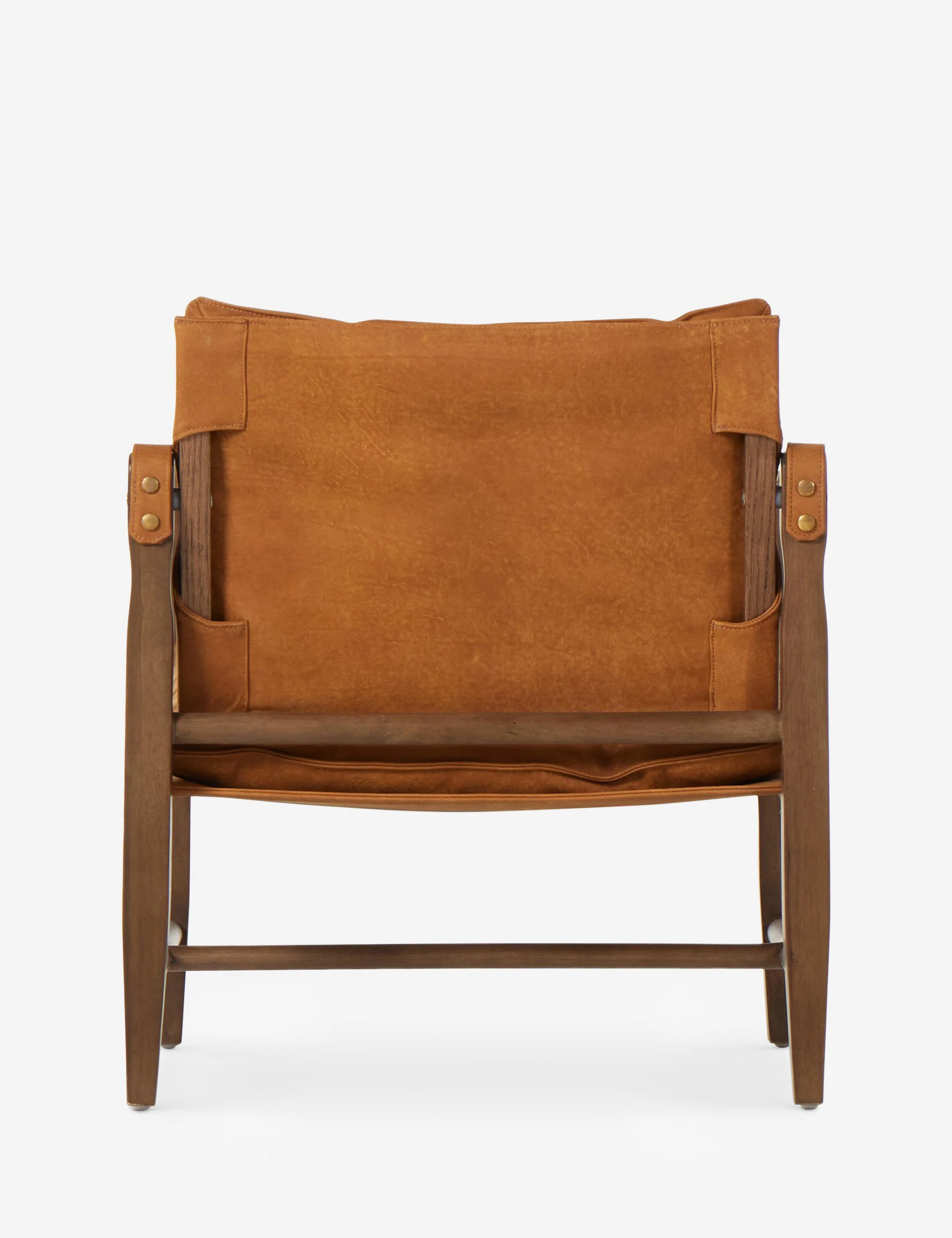 Brown Leather Accent Chairs