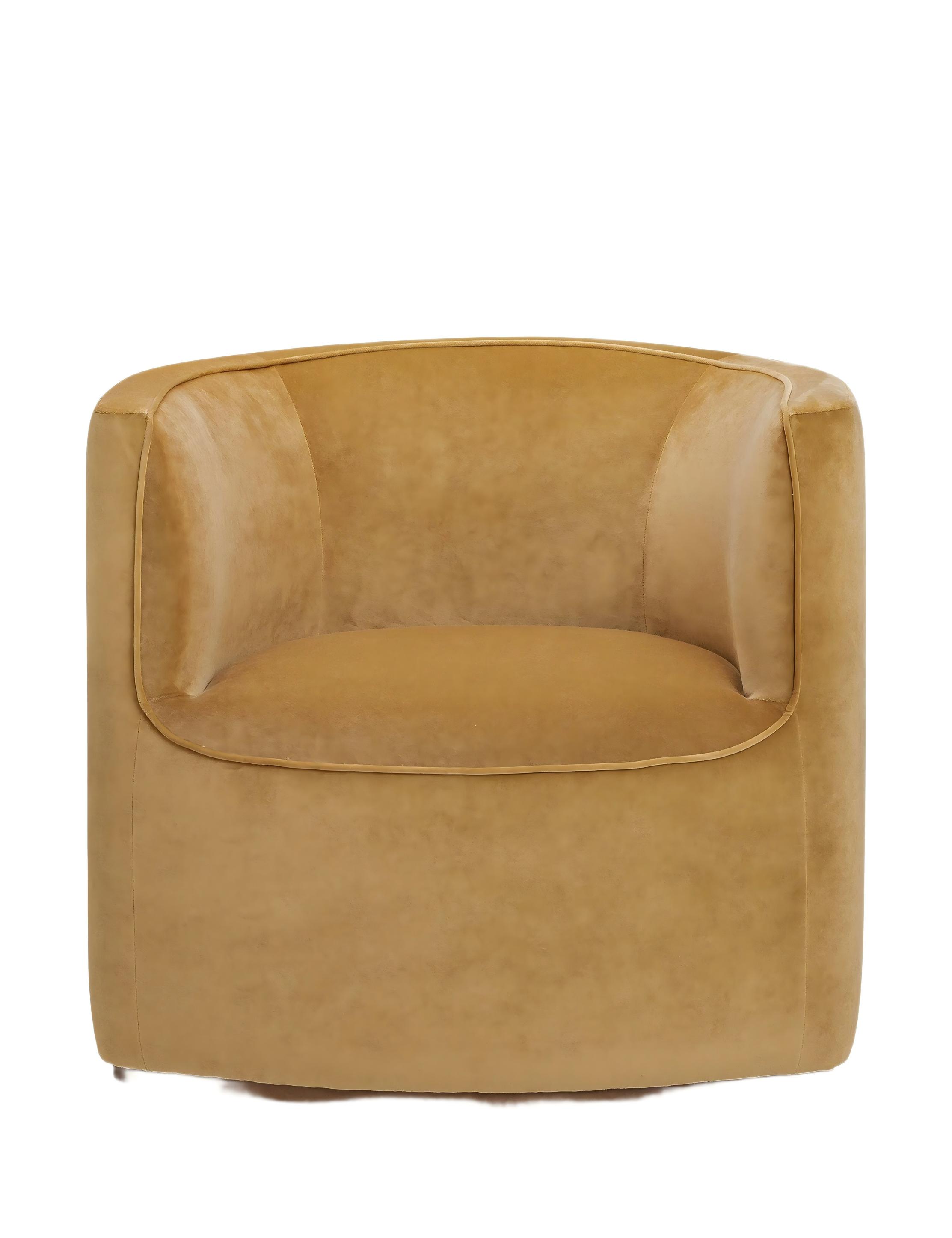 Ochre Velvet Accent Chairs Ochre Velvet Accent Chairs