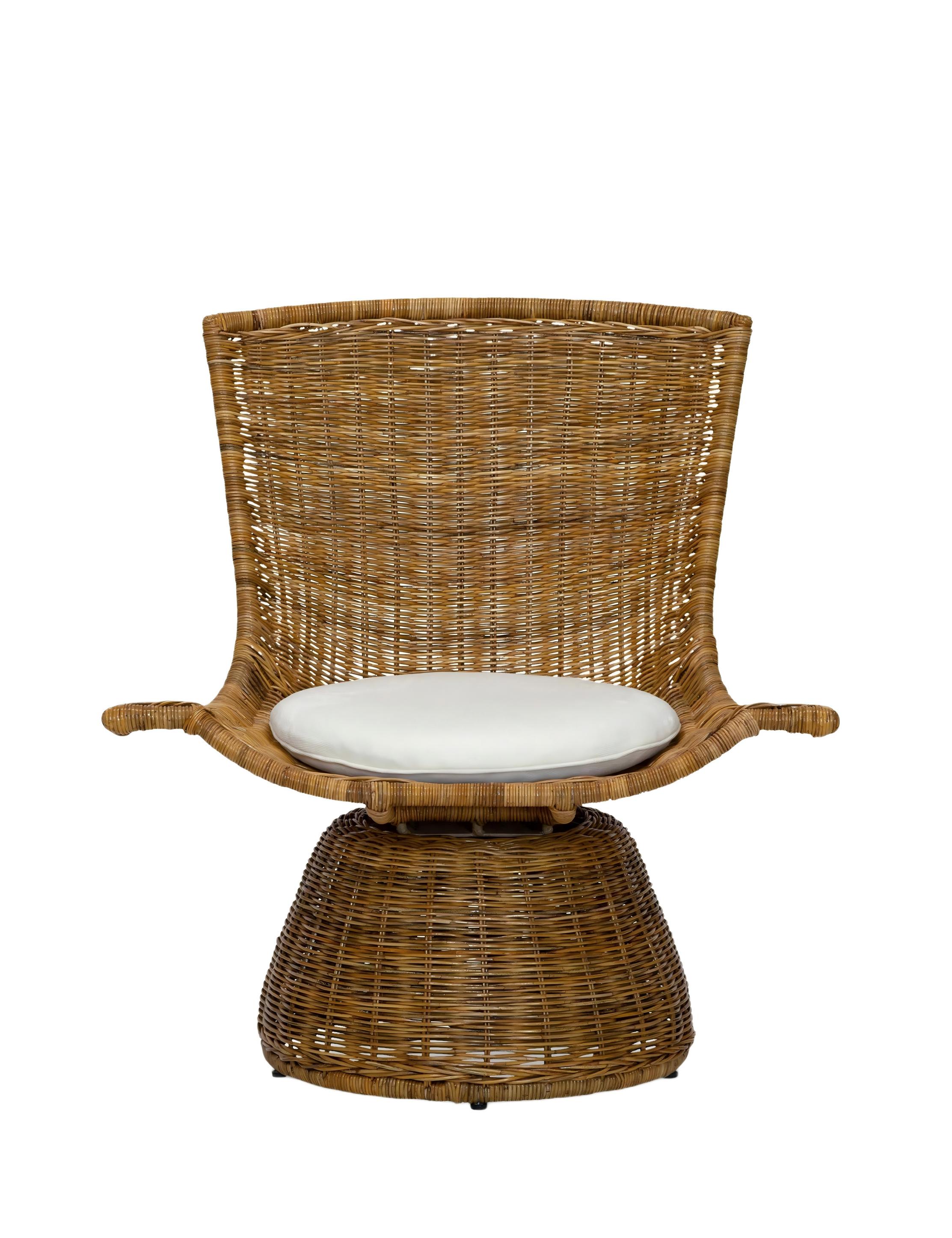 Rattan Accent Chair