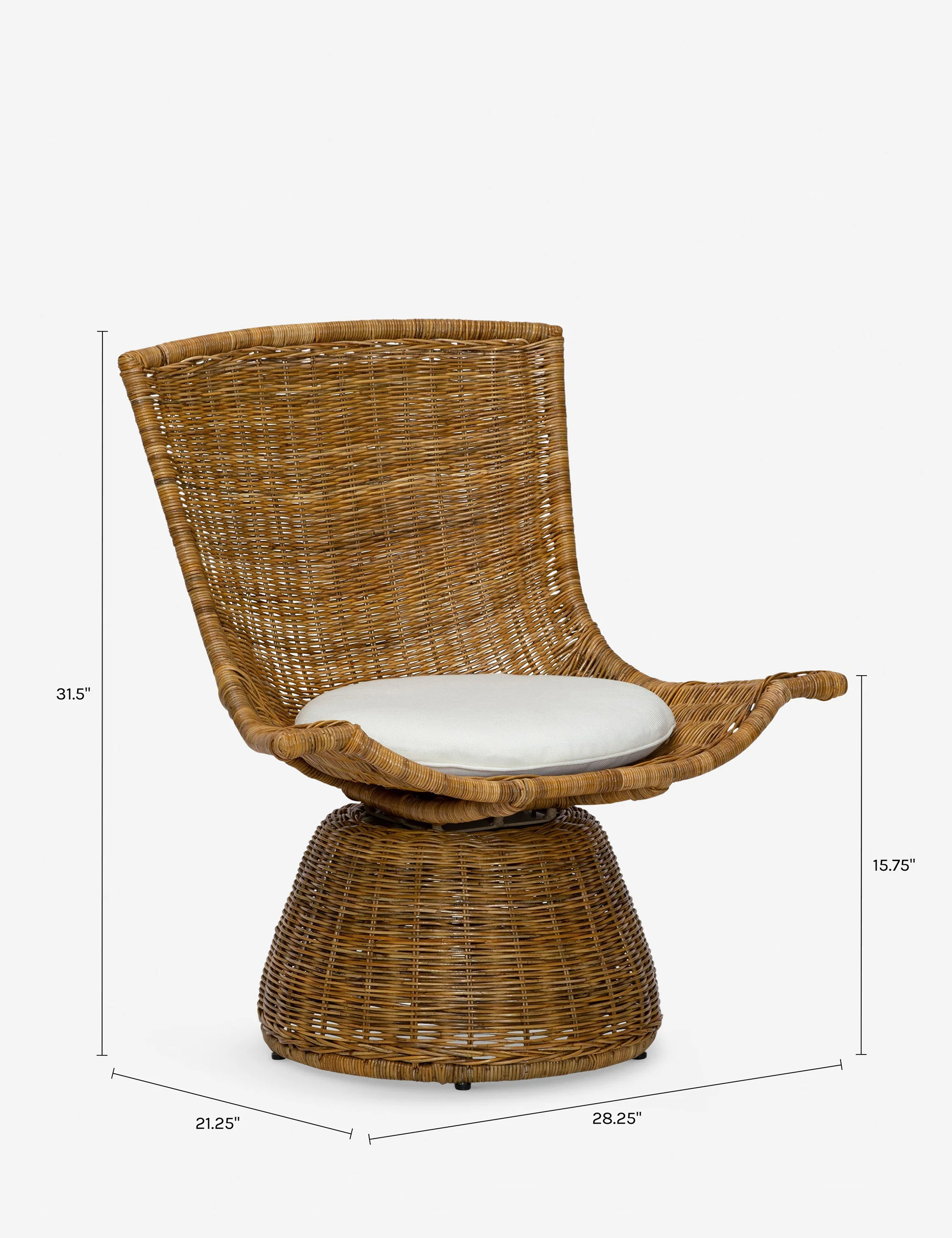 Rattan Accent Chair