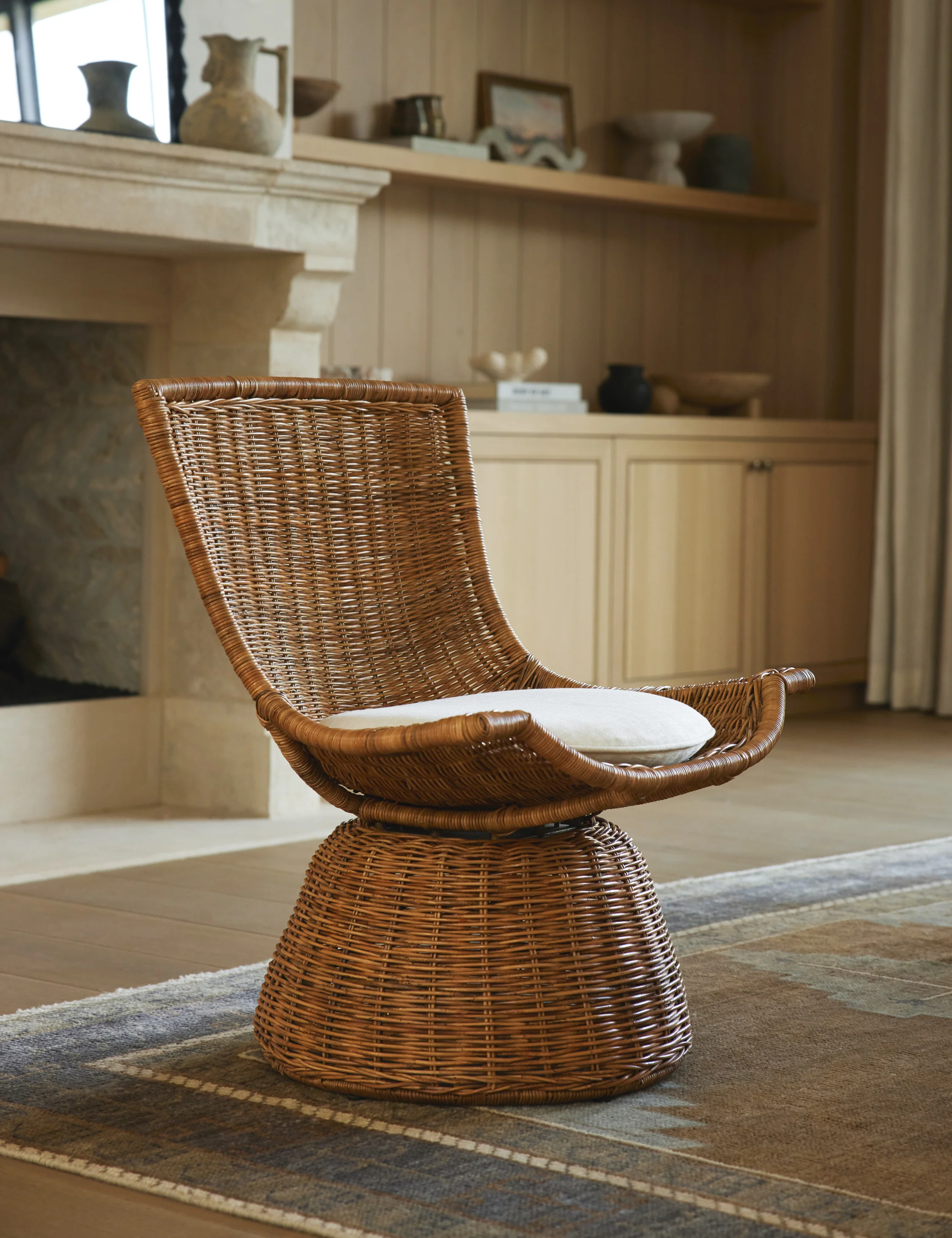 Rattan Accent Chair