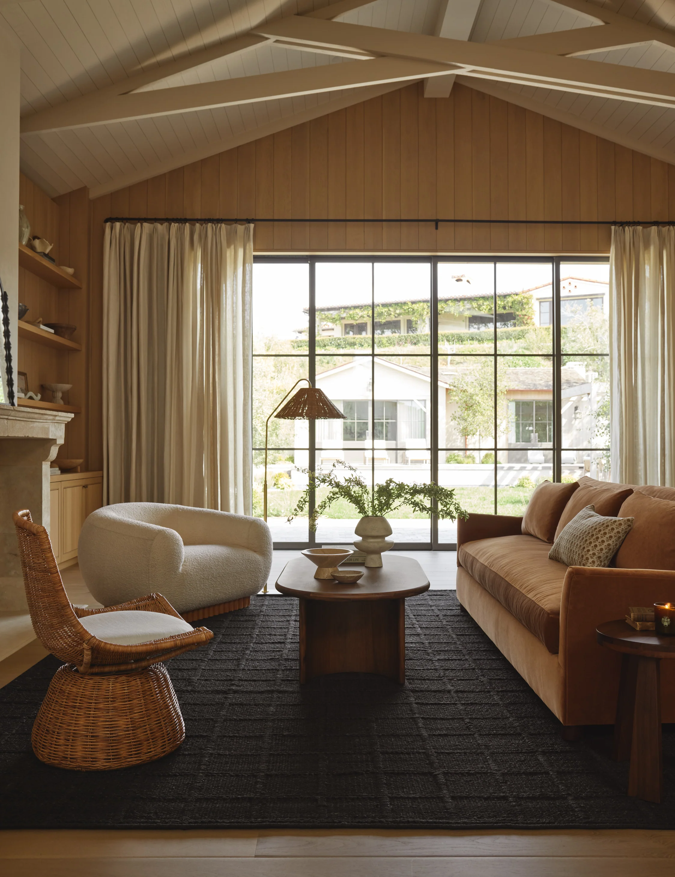 Rattan Accent Chair