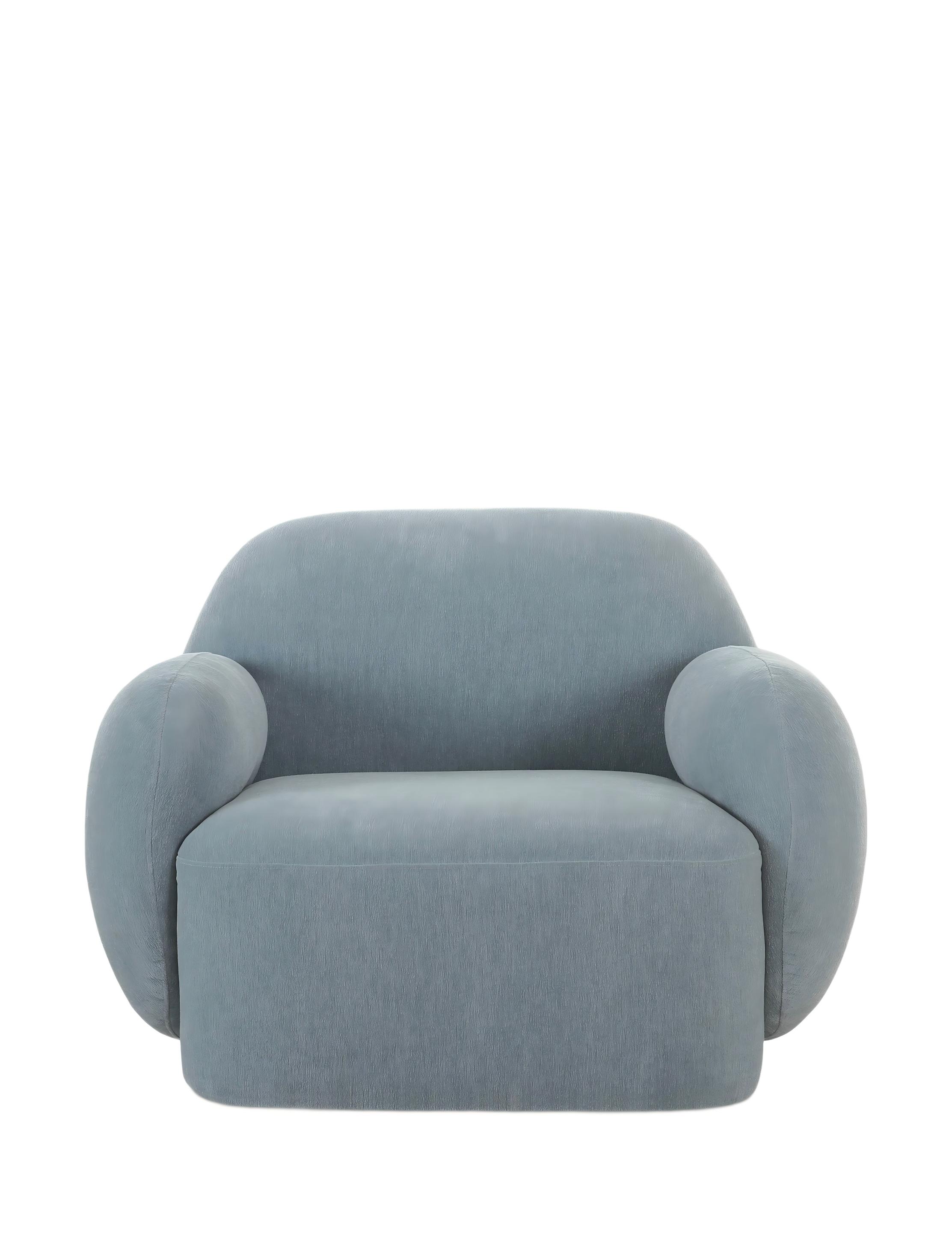 Blue Accent Chairs for Living Room