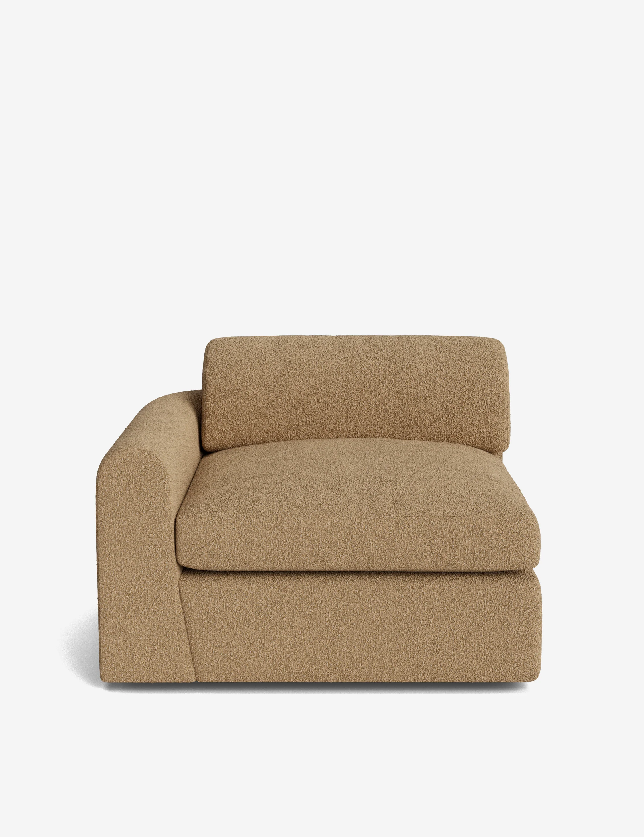 Blue Linen Modular Sofa Blue Linen Modular Sofa