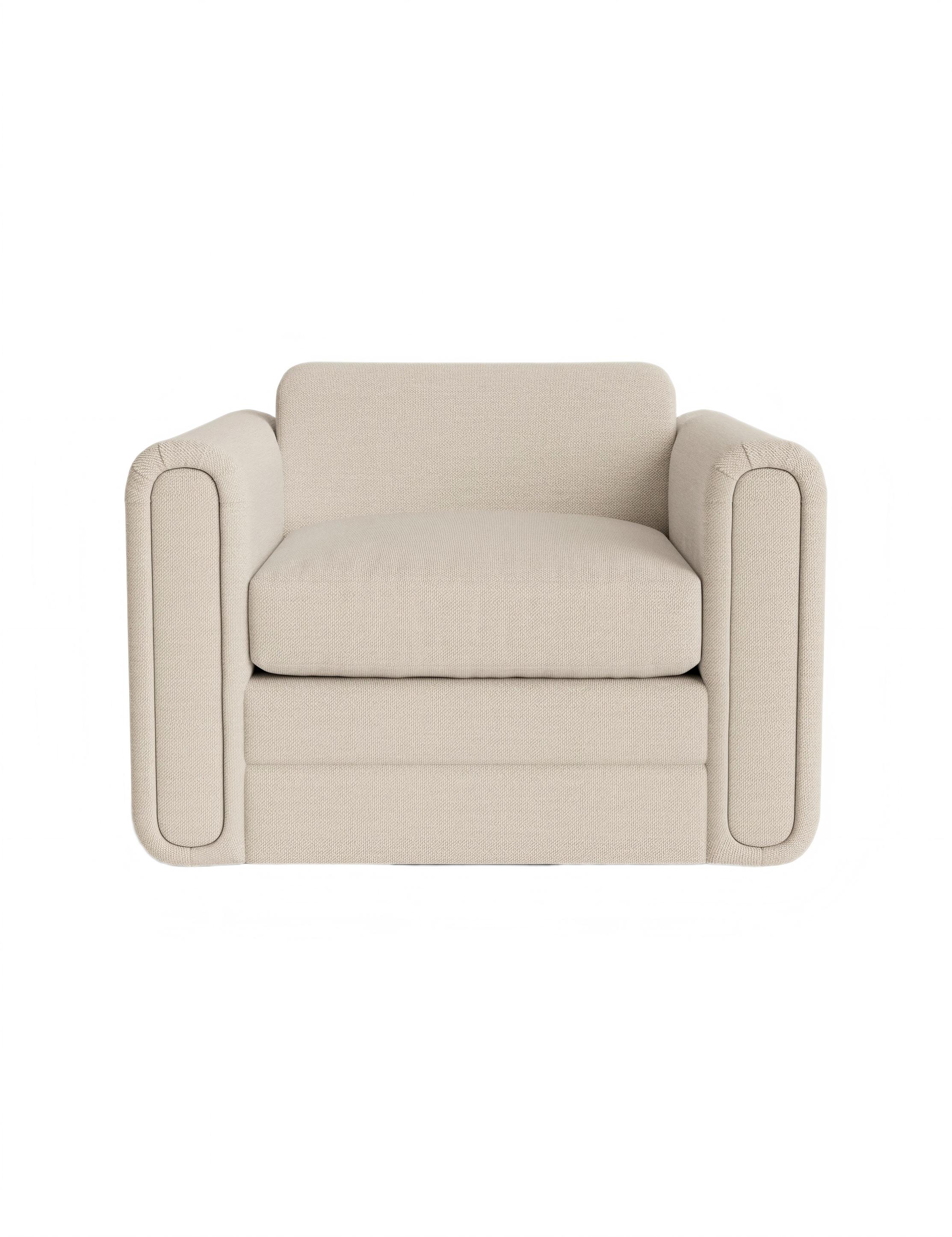 Cream Accent Chairs for Living Room