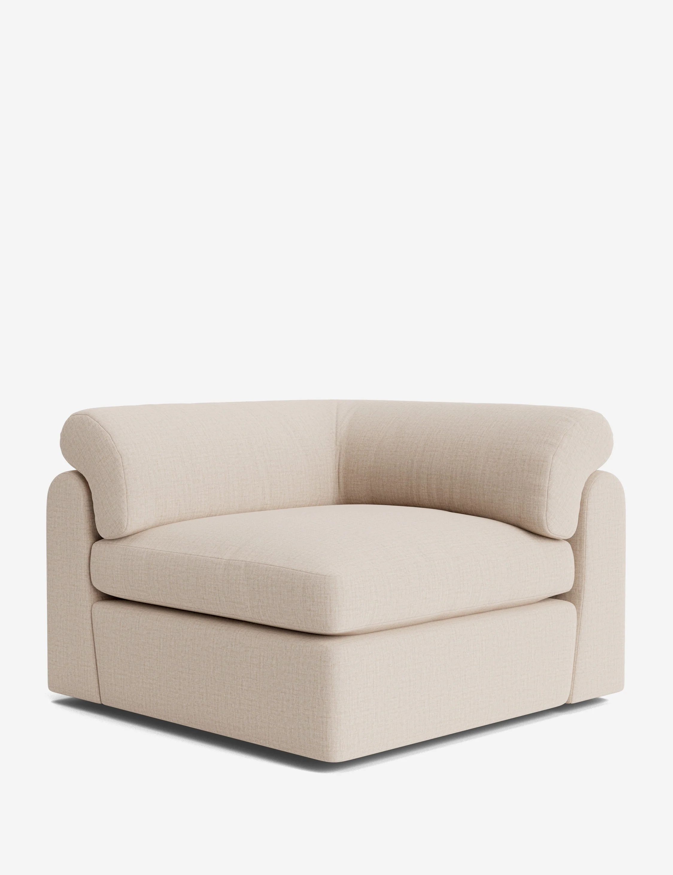 Bouclé Modular Corner Sofa Bouclé Modular Corner Sofa