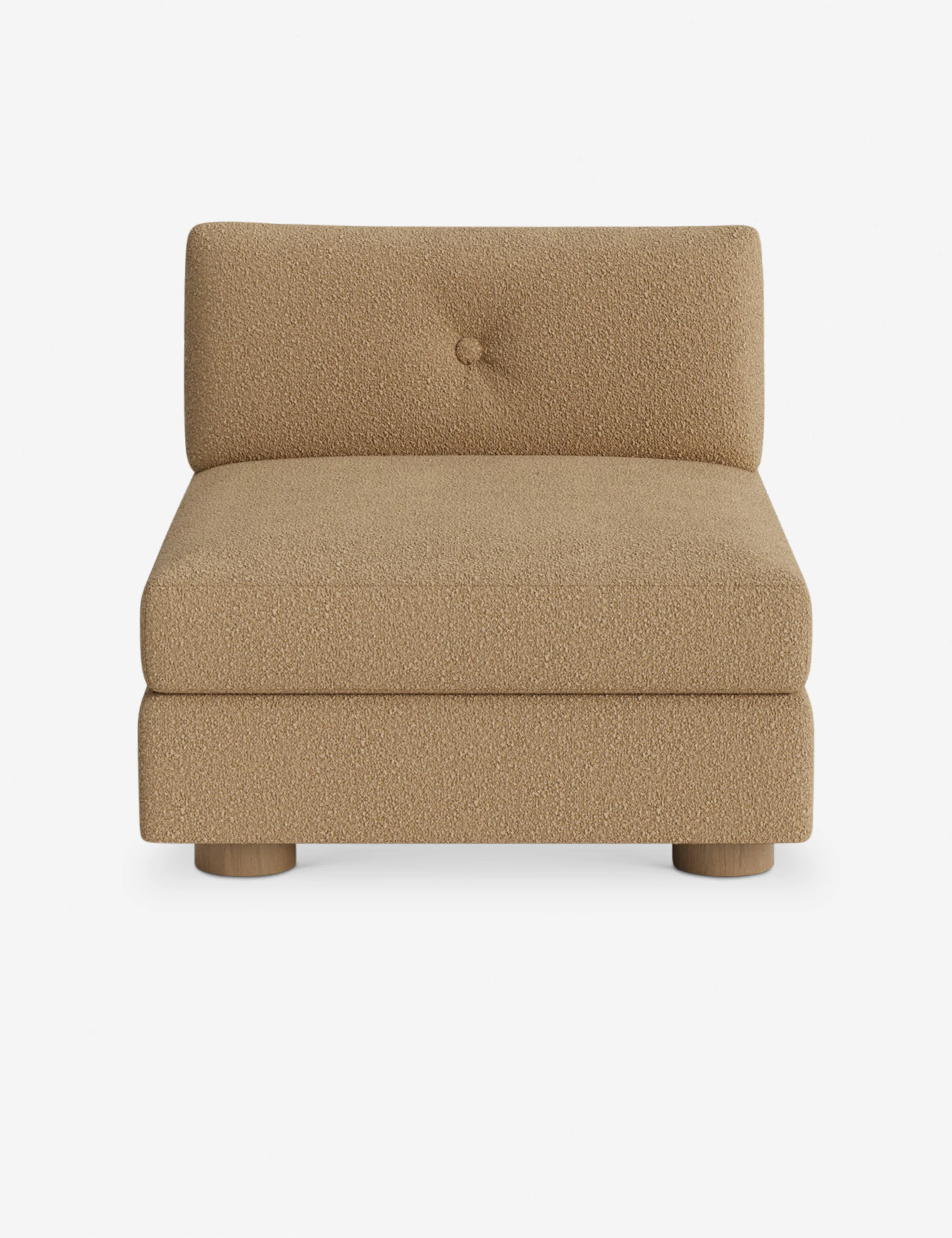 Velvet Armless Modular Sofa Velvet Armless Modular Sofa