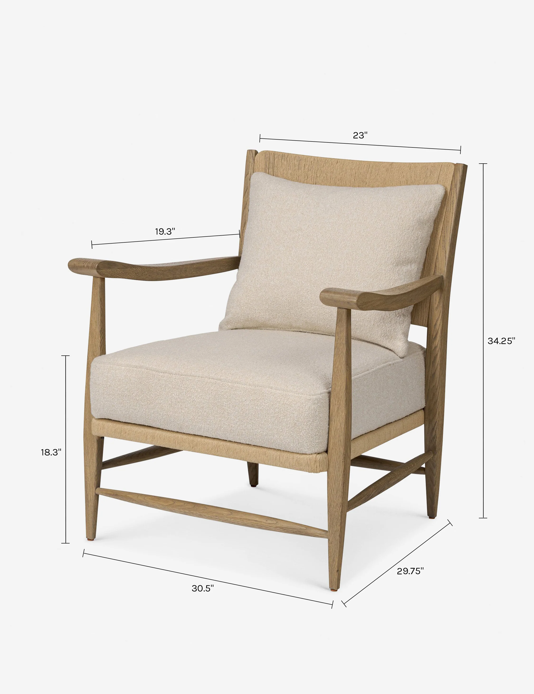 High-Back Accent Chair High-Back Accent Chair