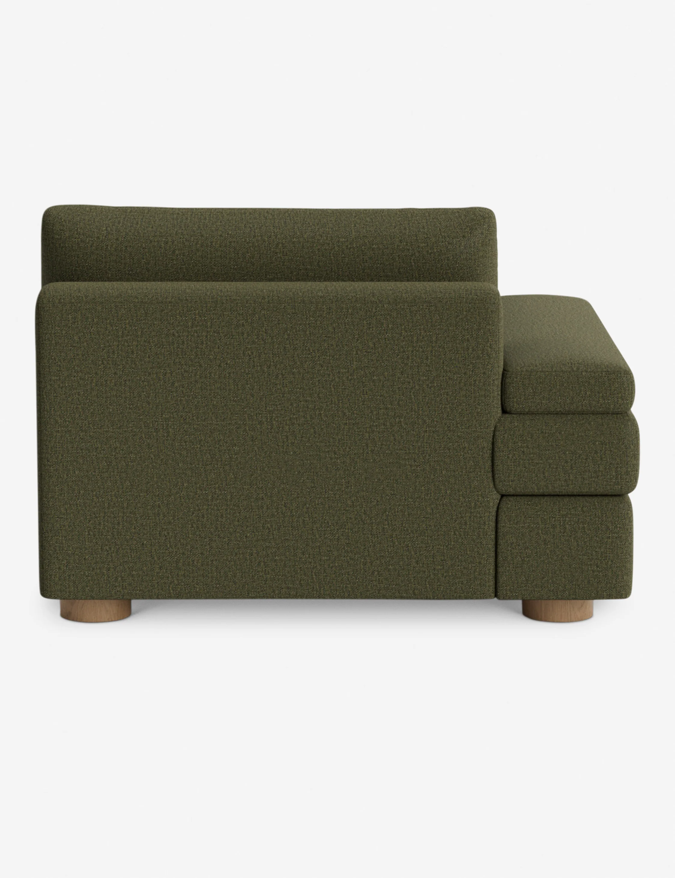 Bouclé Modular Sofa with Left Armrest Bouclé Modular Sofa with Left Armrest