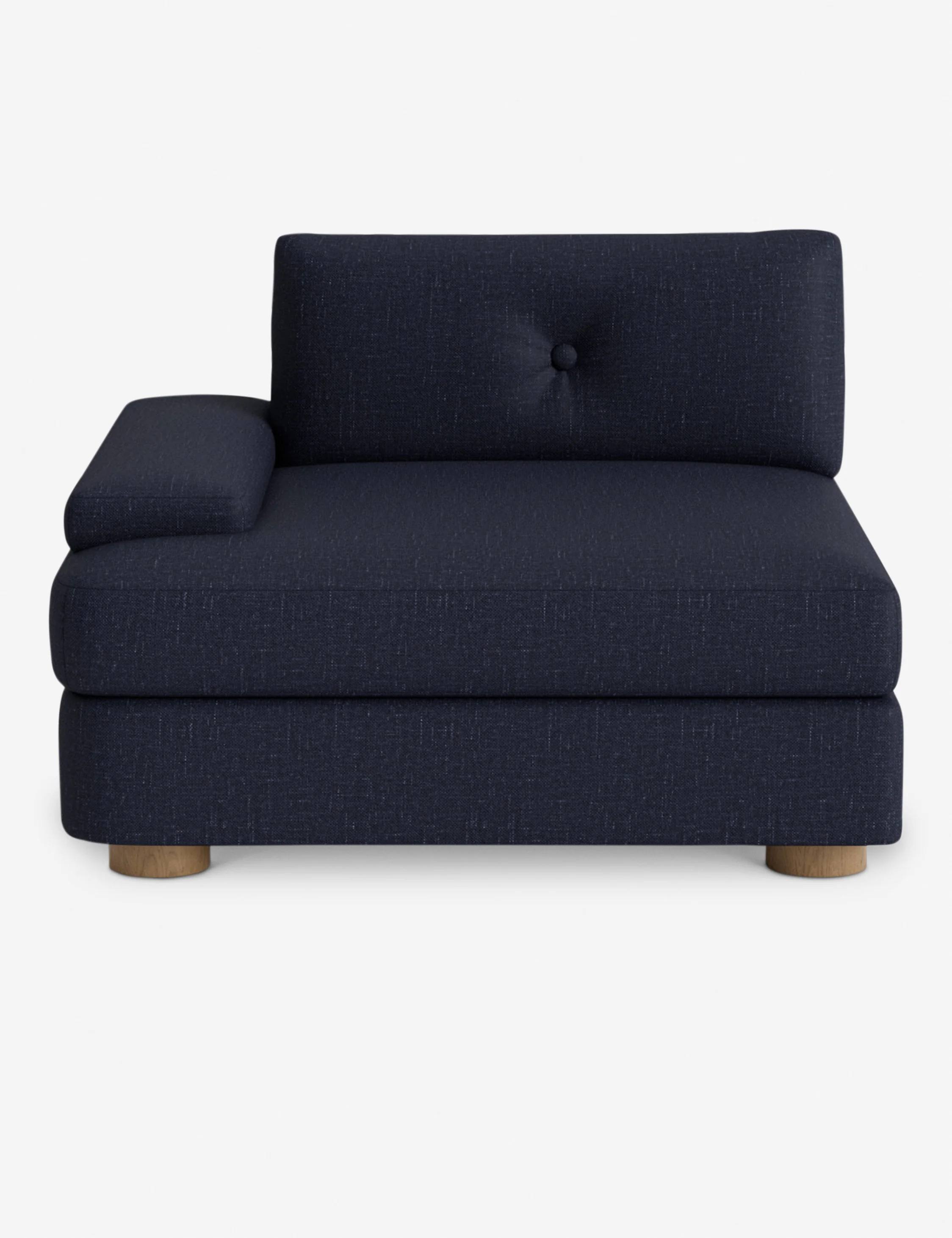 Bouclé Modular Sofa with Left Armrest Bouclé Modular Sofa with Left Armrest