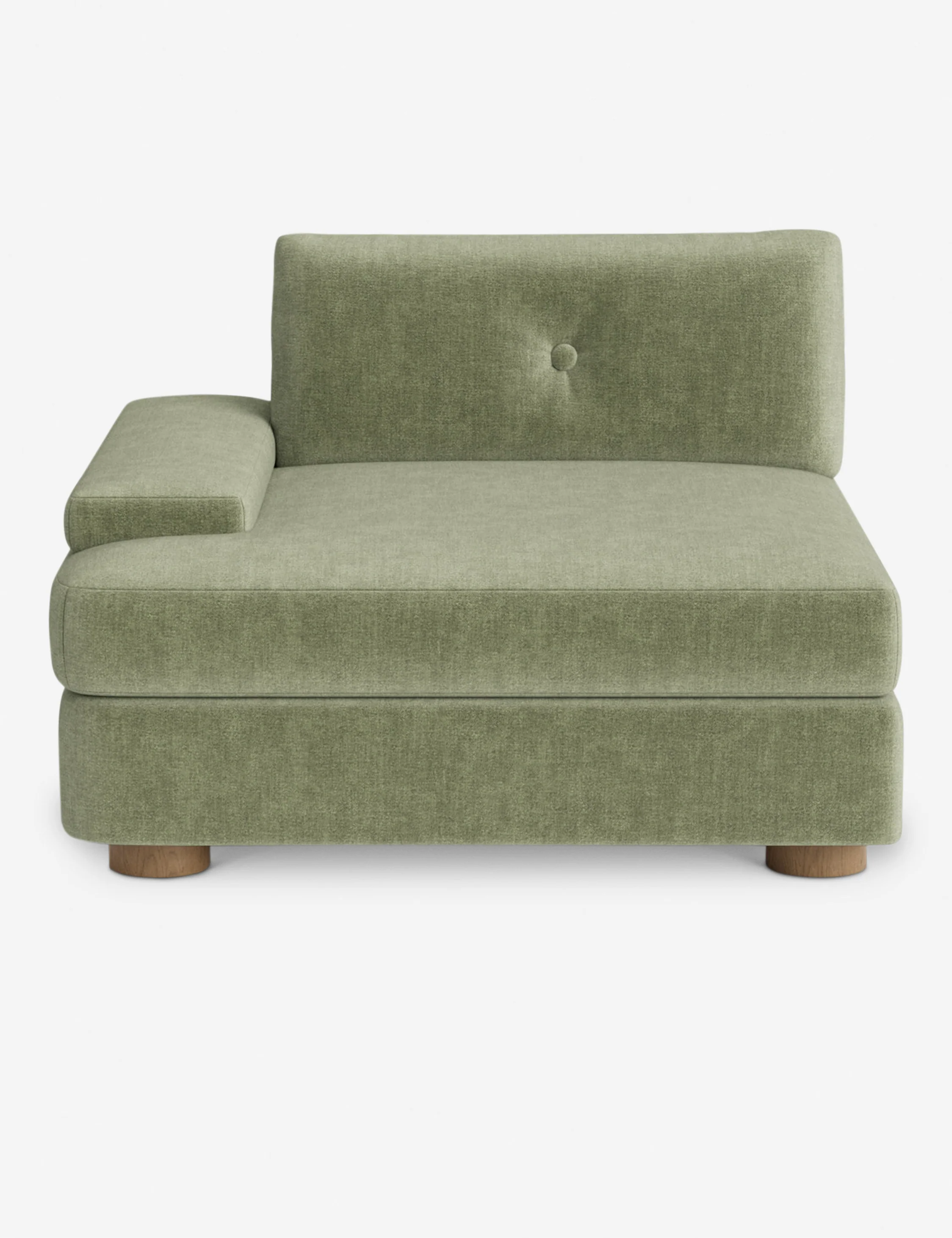 Bouclé Modular Sofa with Left Armrest Bouclé Modular Sofa with Left Armrest