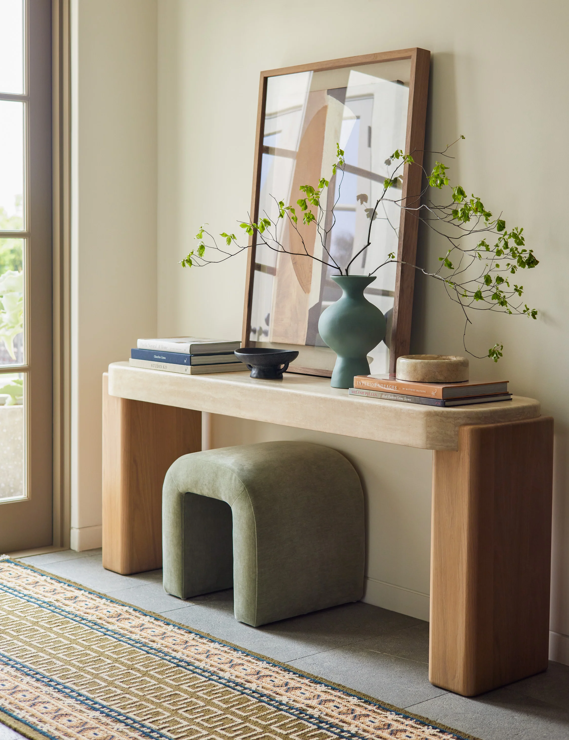 minimalist console table