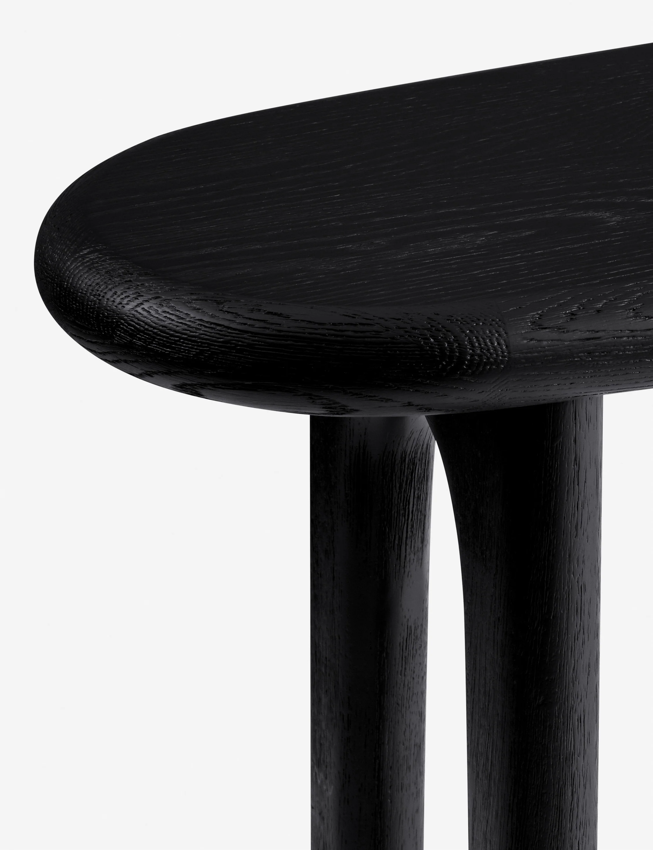 Black Vintage Console