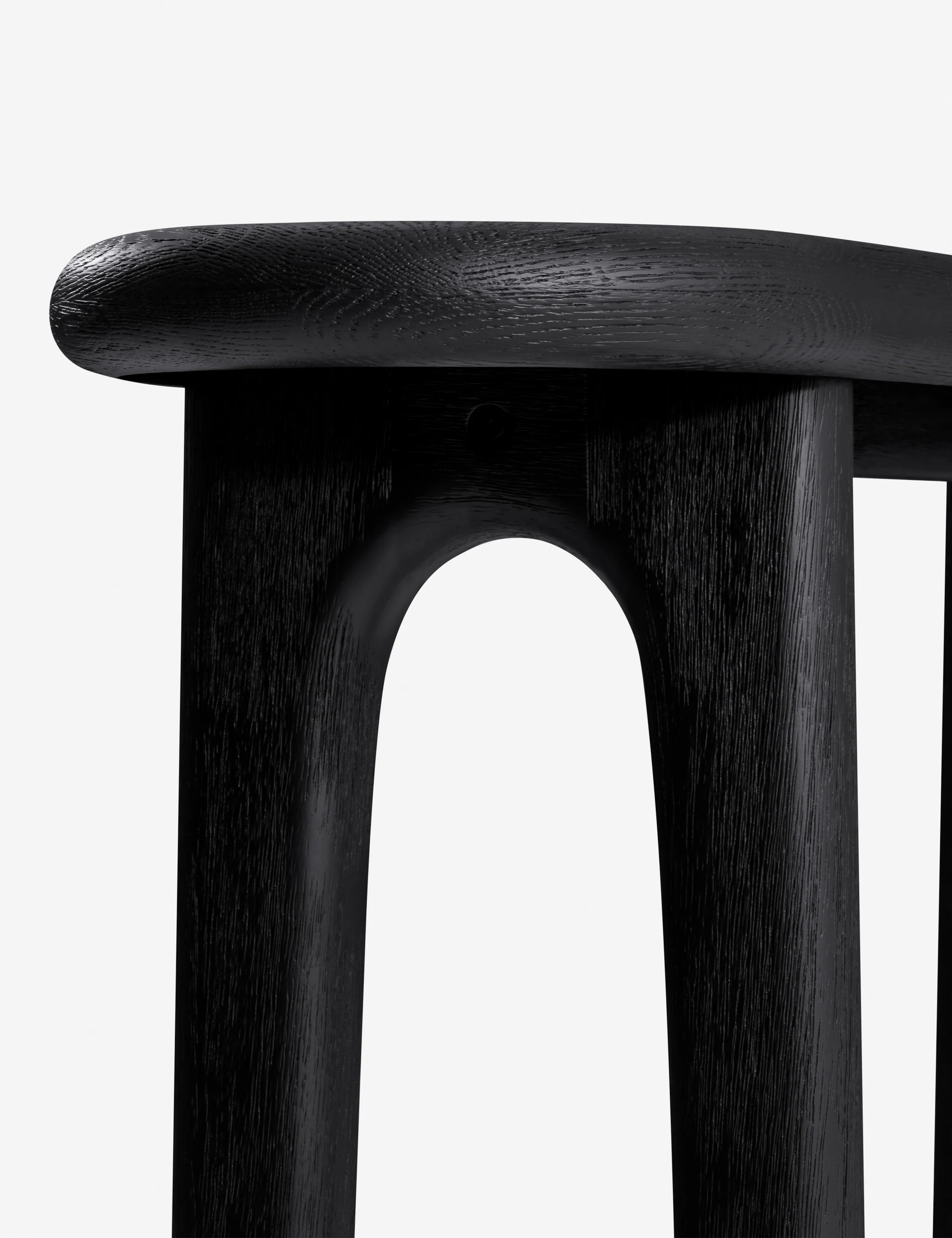Black Vintage Console