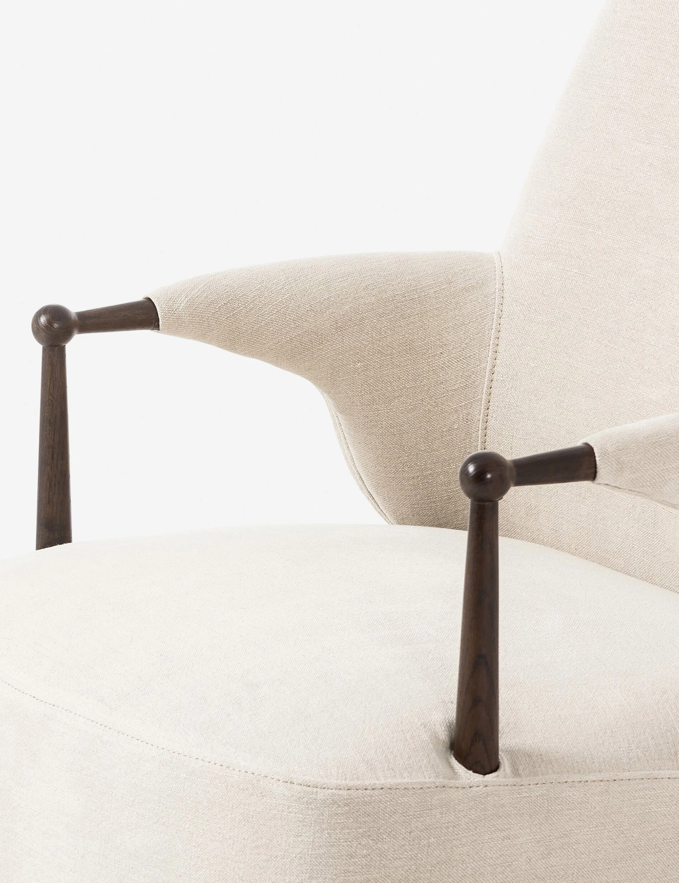 Neutral-Toned Living Room Accent Chair Neutral-Toned Living Room Accent Chair