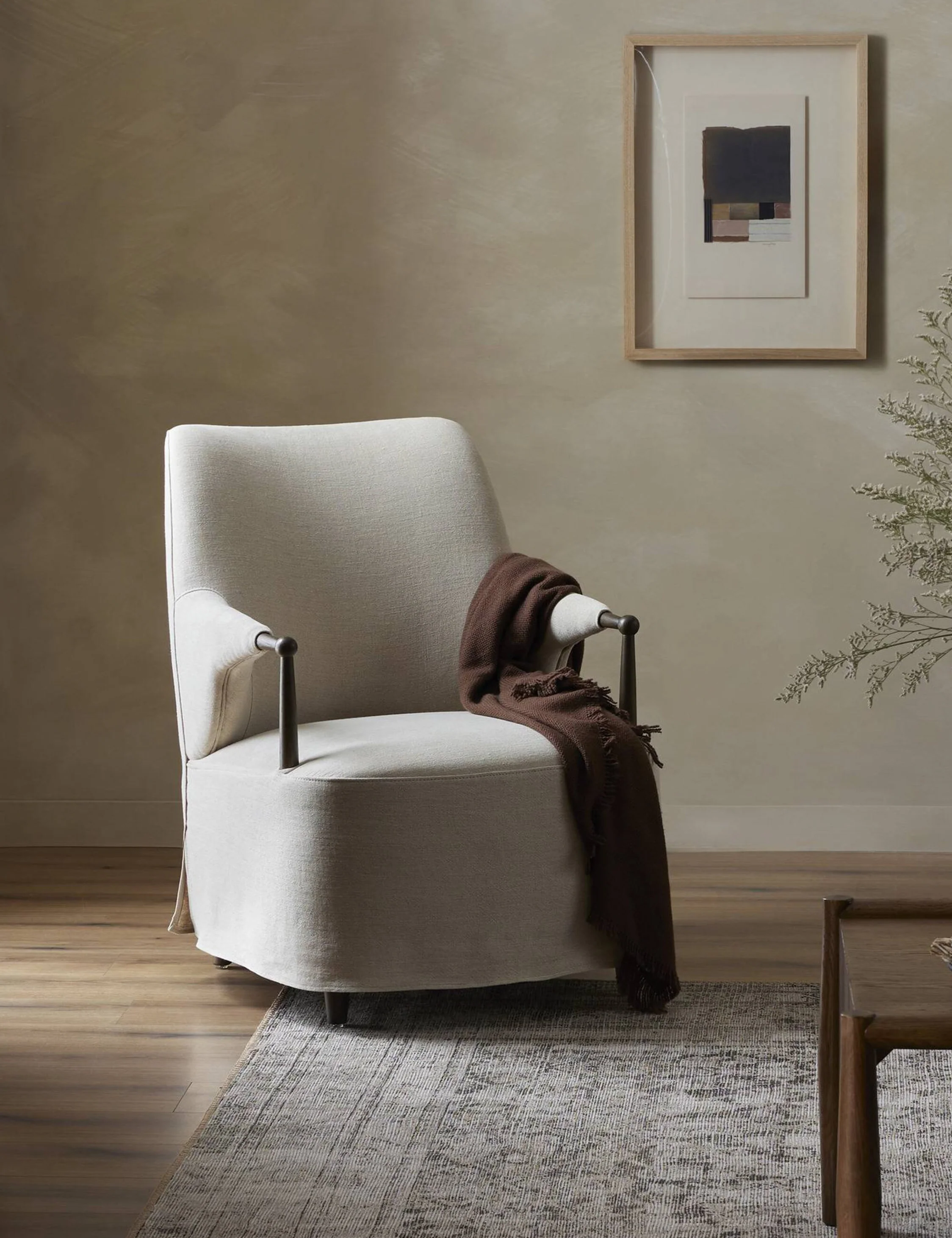 Neutral-Toned Living Room Accent Chair Neutral-Toned Living Room Accent Chair