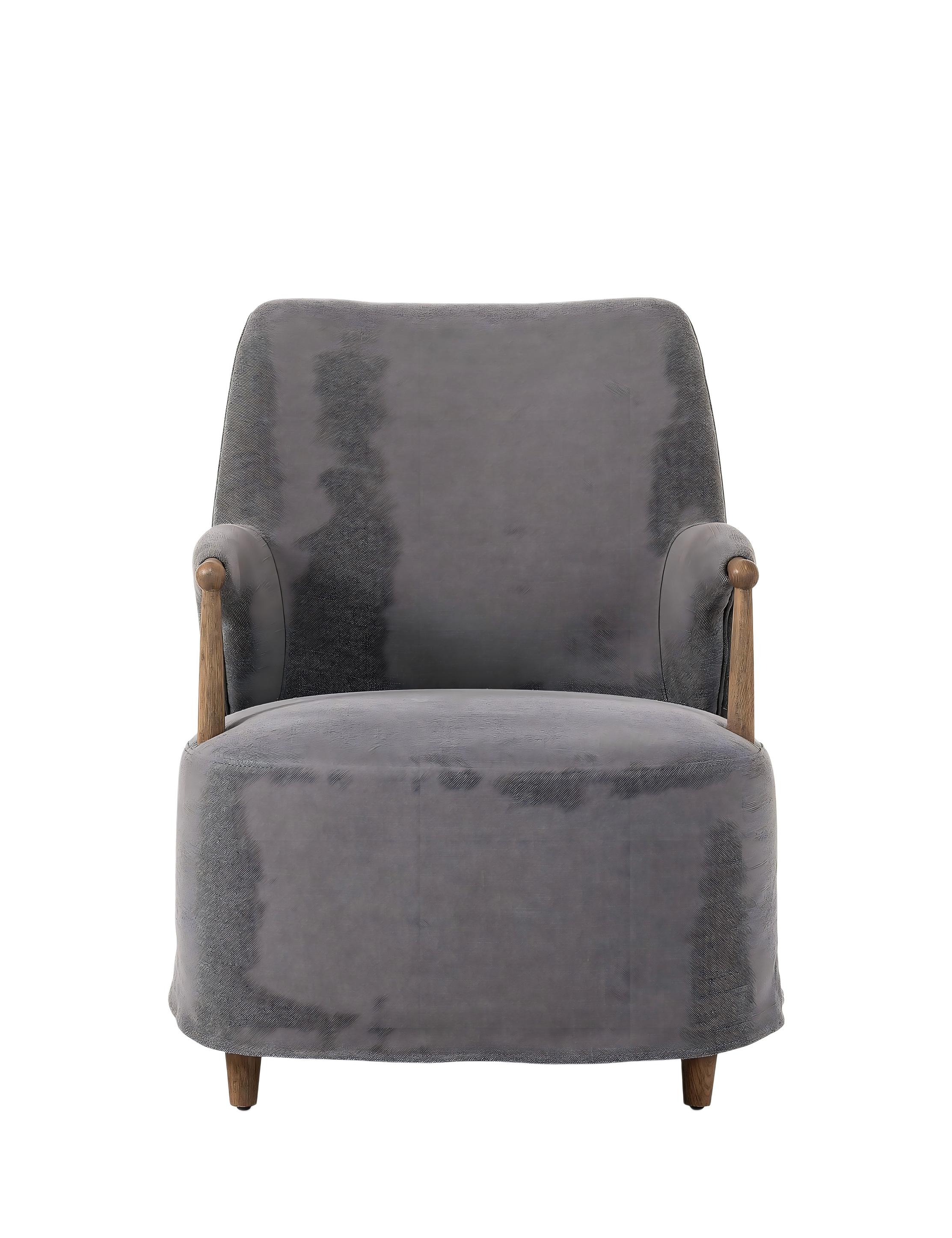 Neutral-Toned Living Room Accent Chair