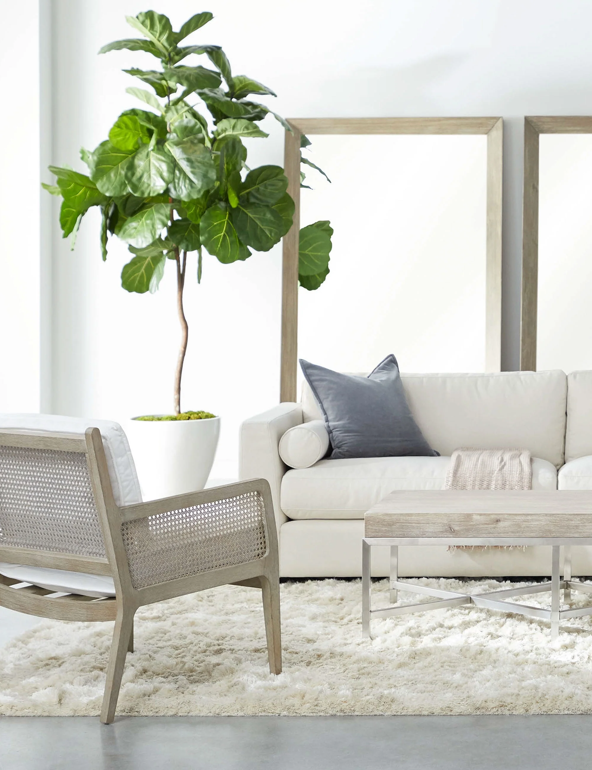Wooden Accent Chair for Living Room