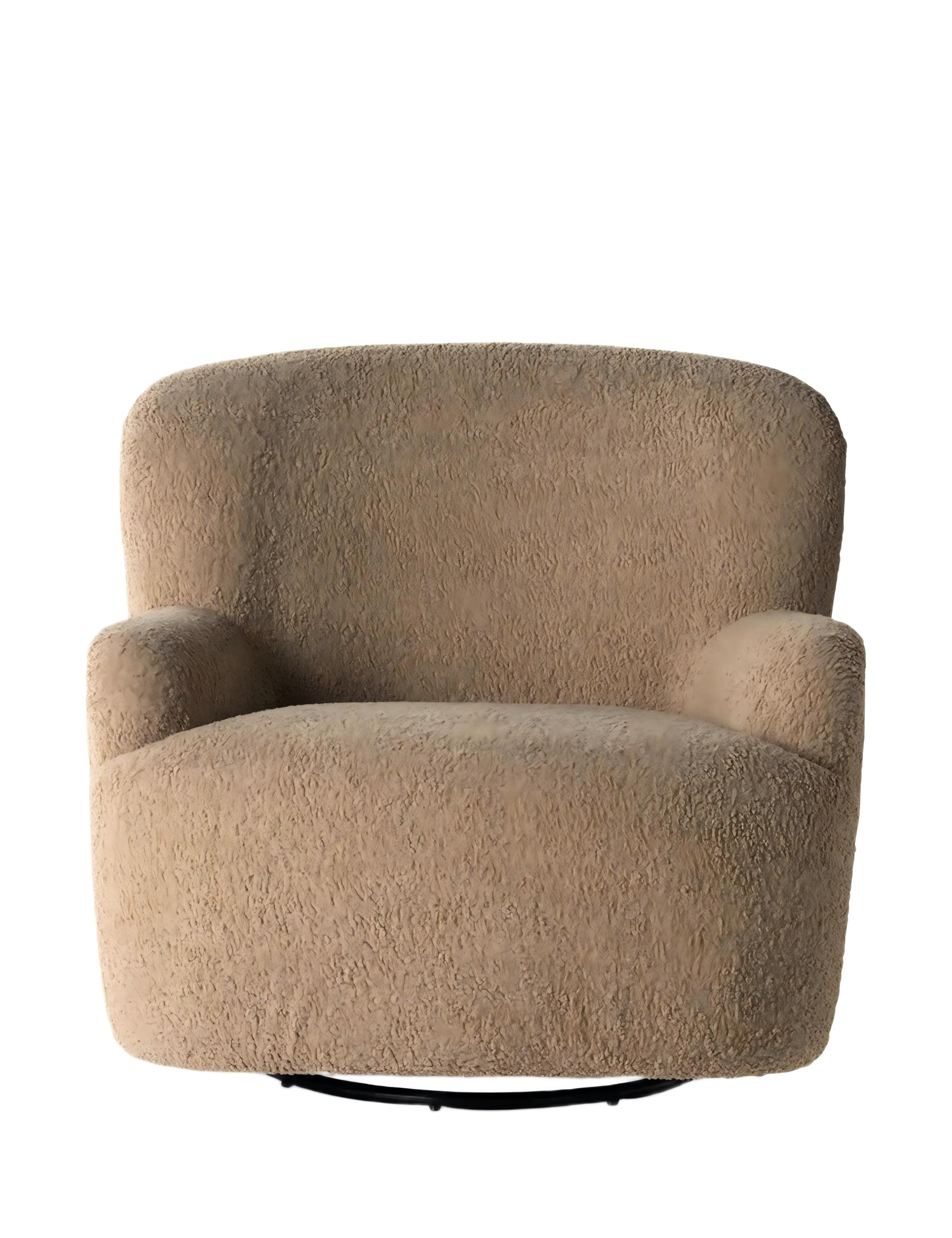 Fabric Swivel Lounge Chair