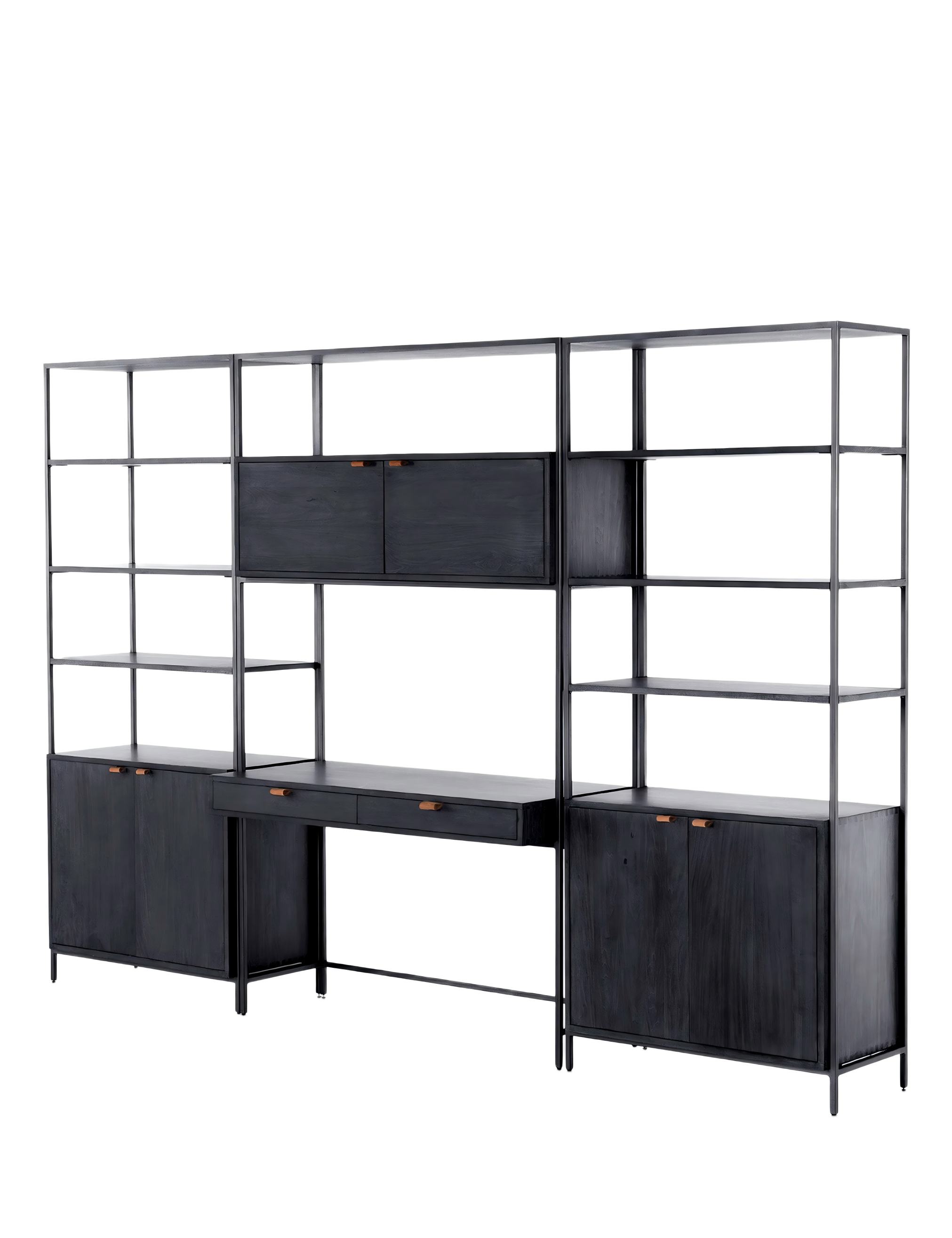 Open Metal Bookcases and Shelving Units