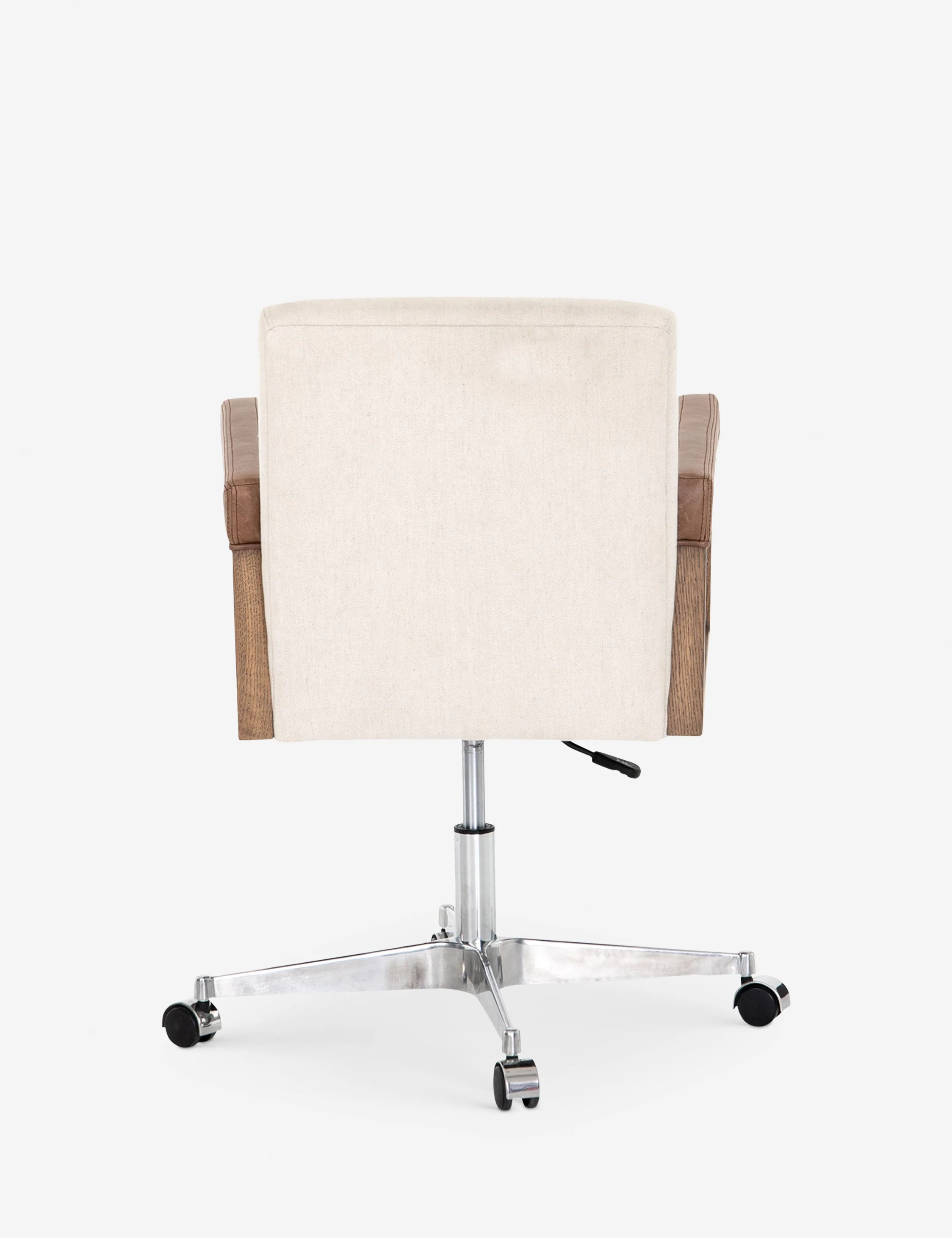 Office Chair with Wooden Armrests Office Chair with Wooden Armrests