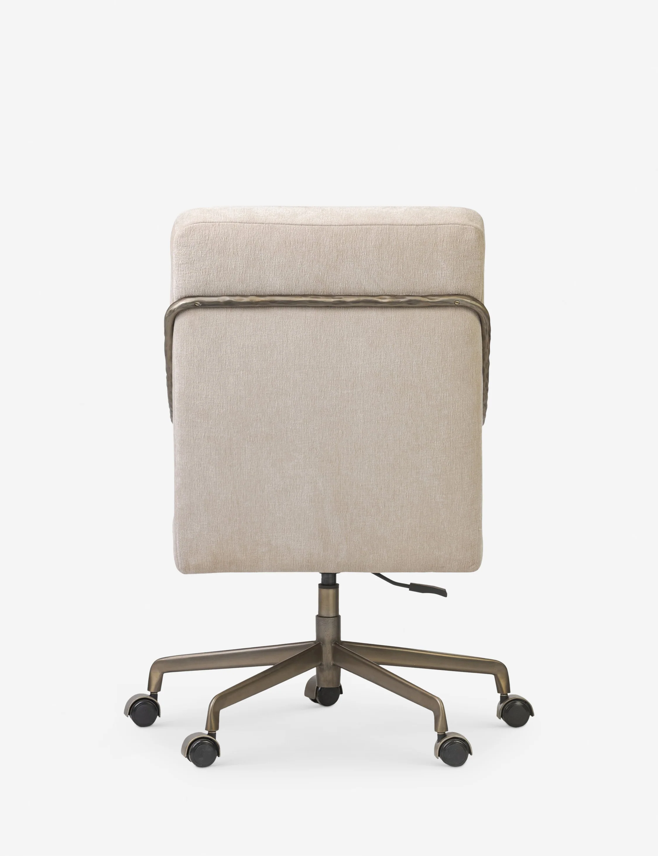 Cream-colored office chair Cream-colored office chair