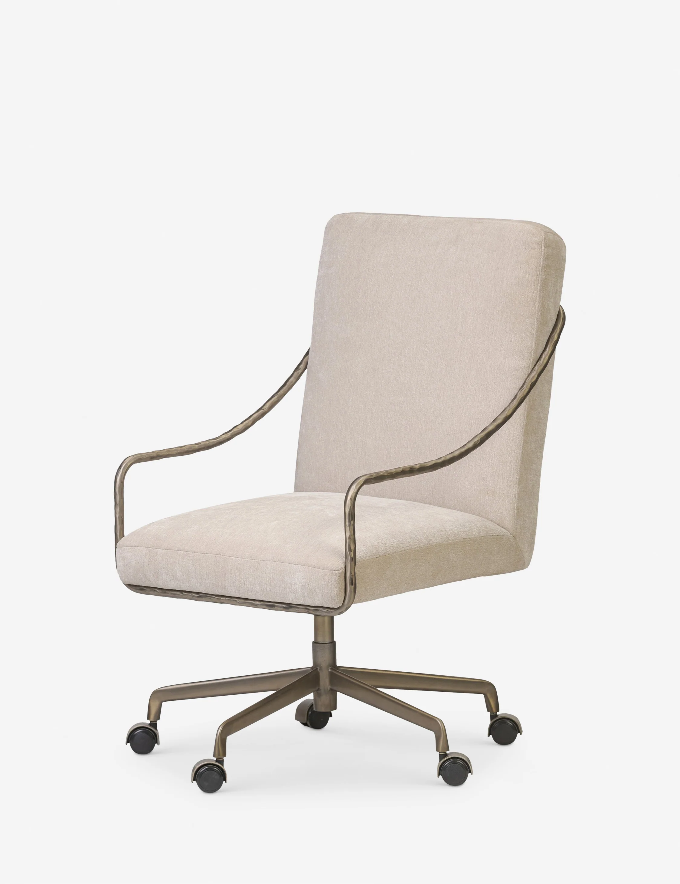 Cream-colored office chair Cream-colored office chair