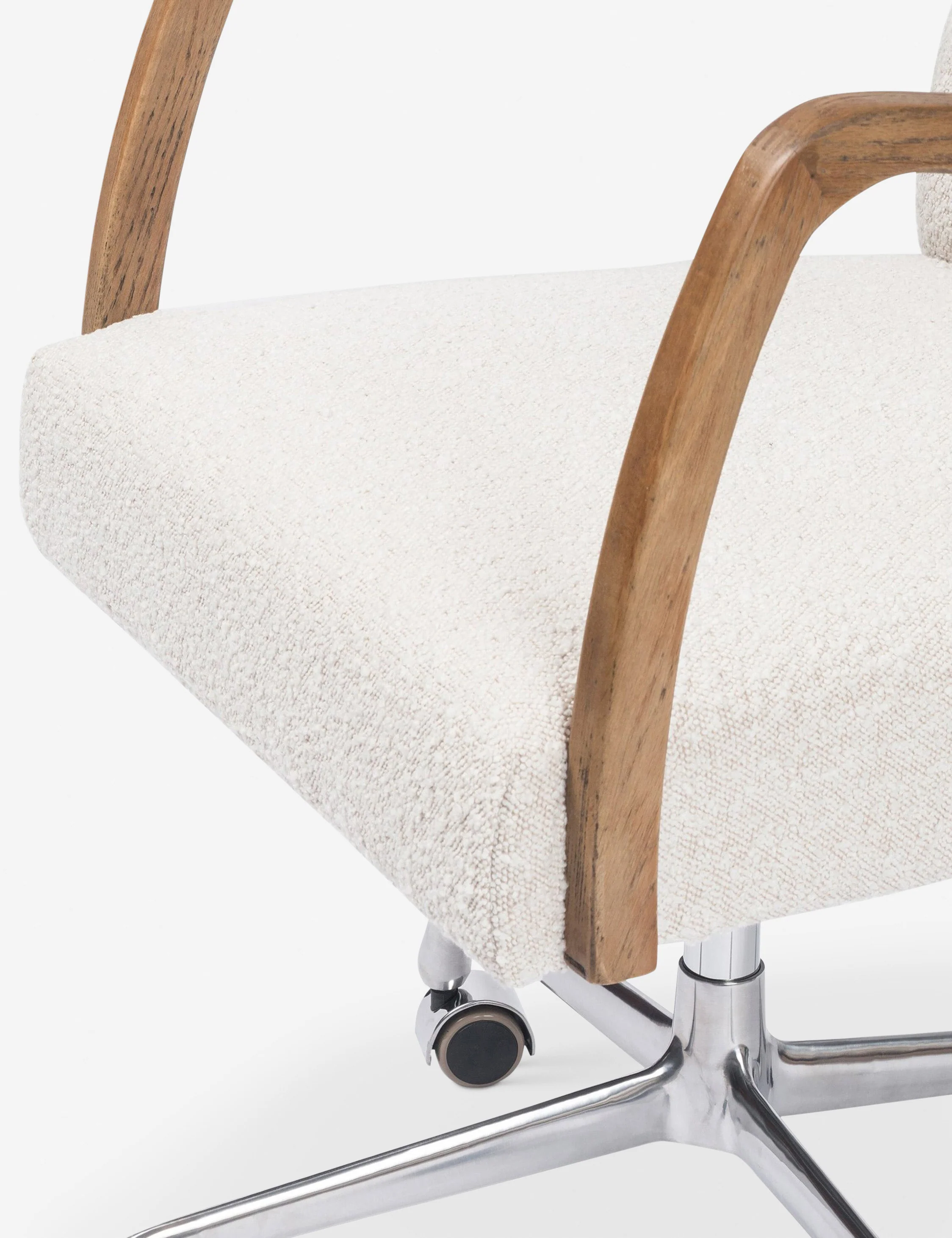 Minimalist Office Chair with Armrests