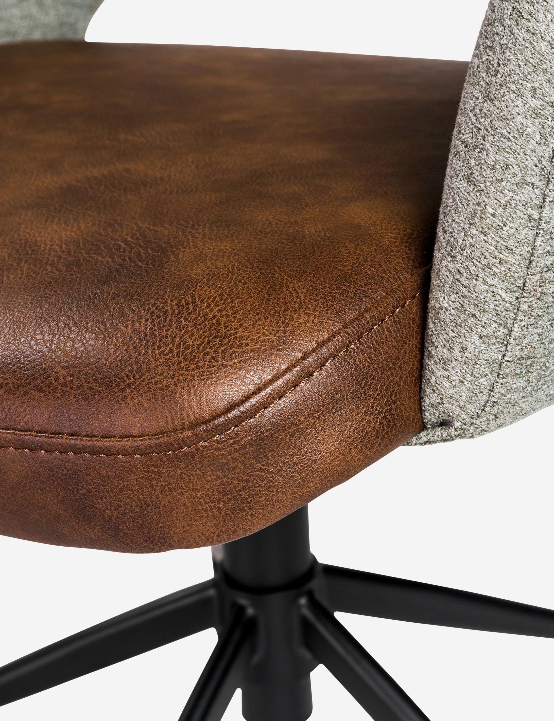 Vintage Leather Office Chair
