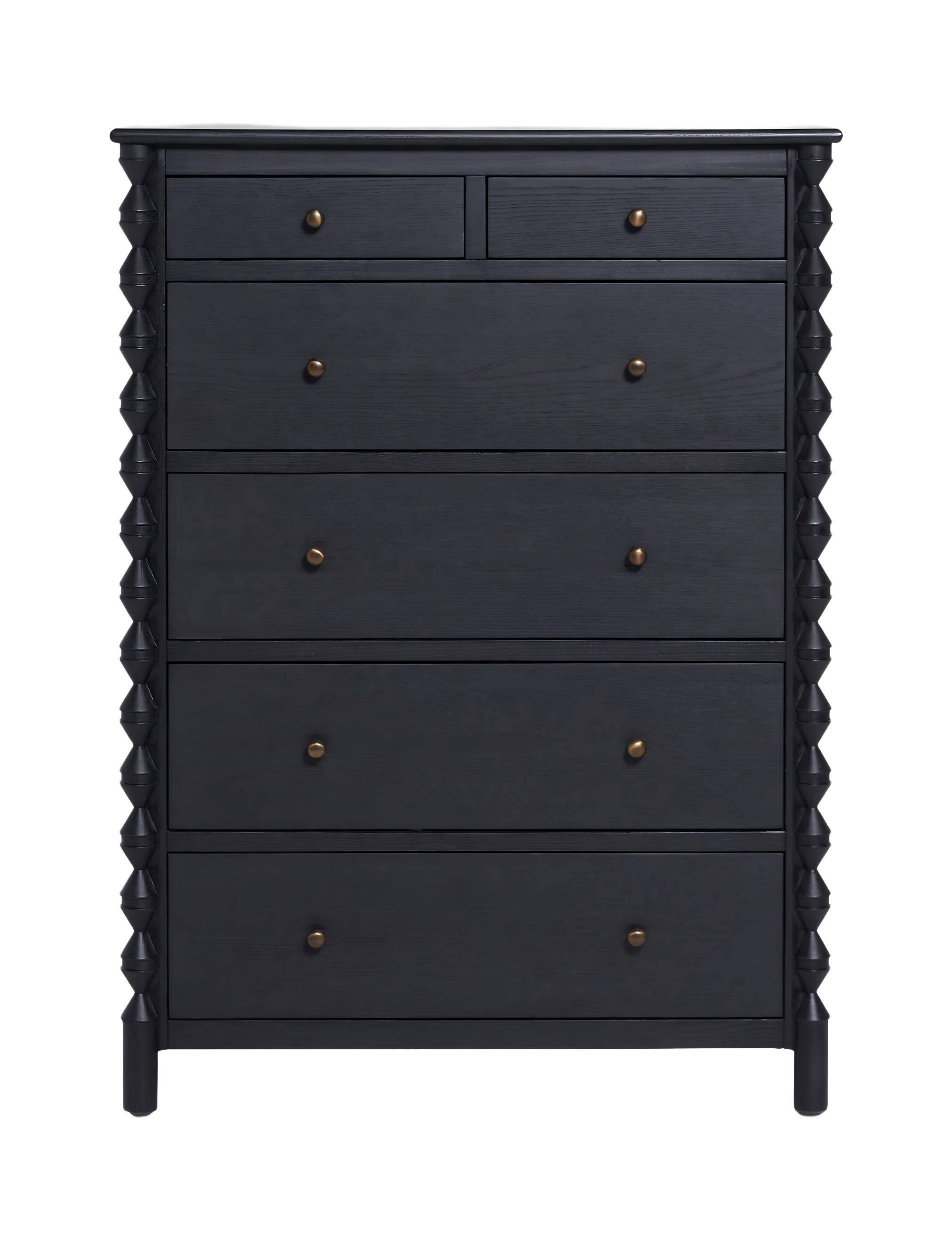 Black 6-Drawer Dresser
