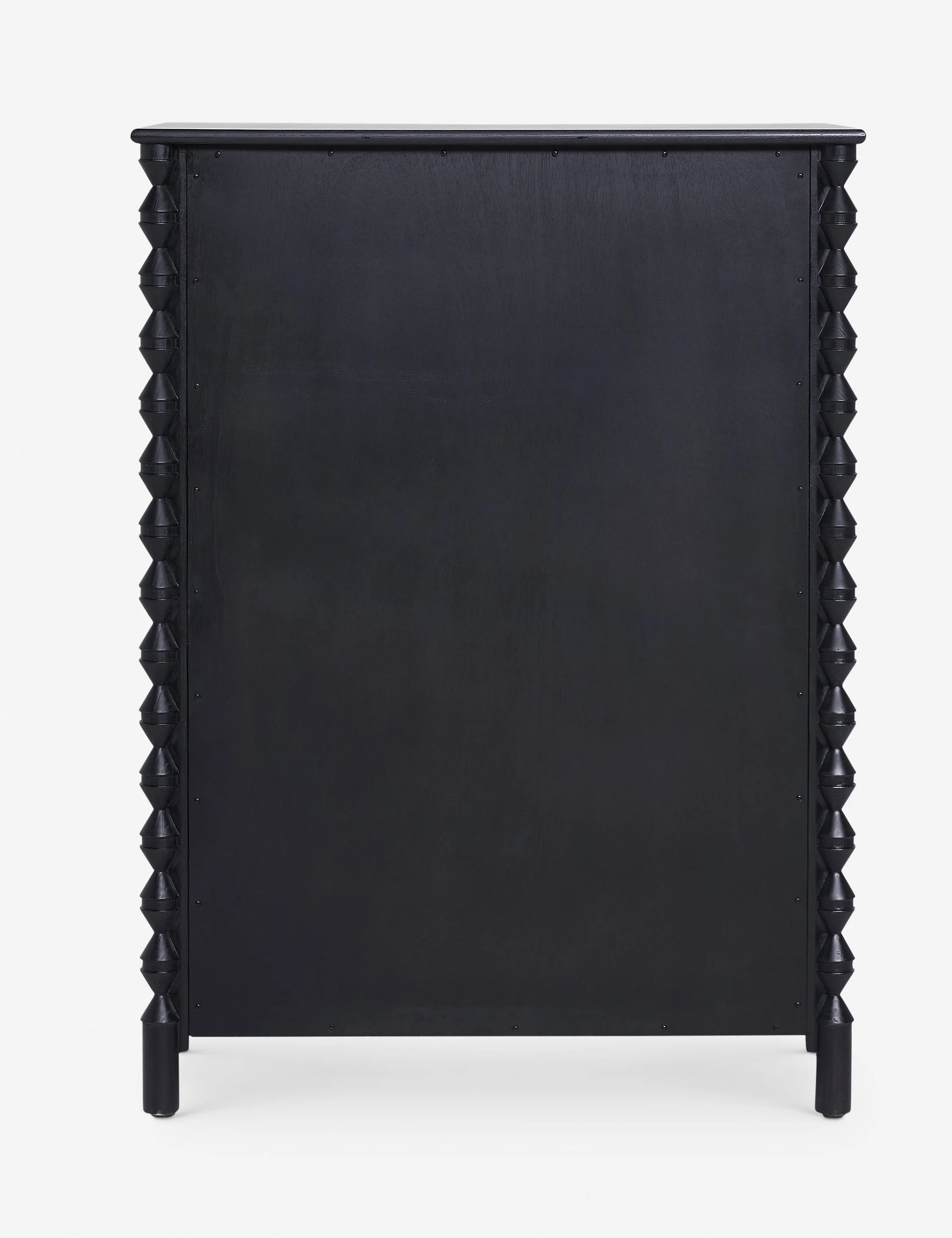 Black 6-Drawer Dresser Black 6-Drawer Dresser