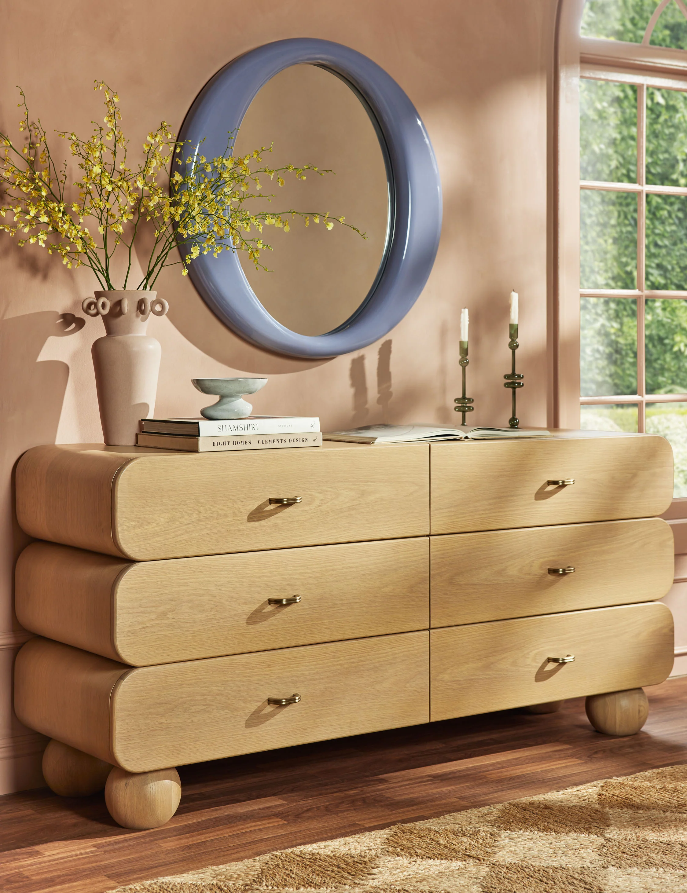 Minimalist Solid Wood Dressing Table