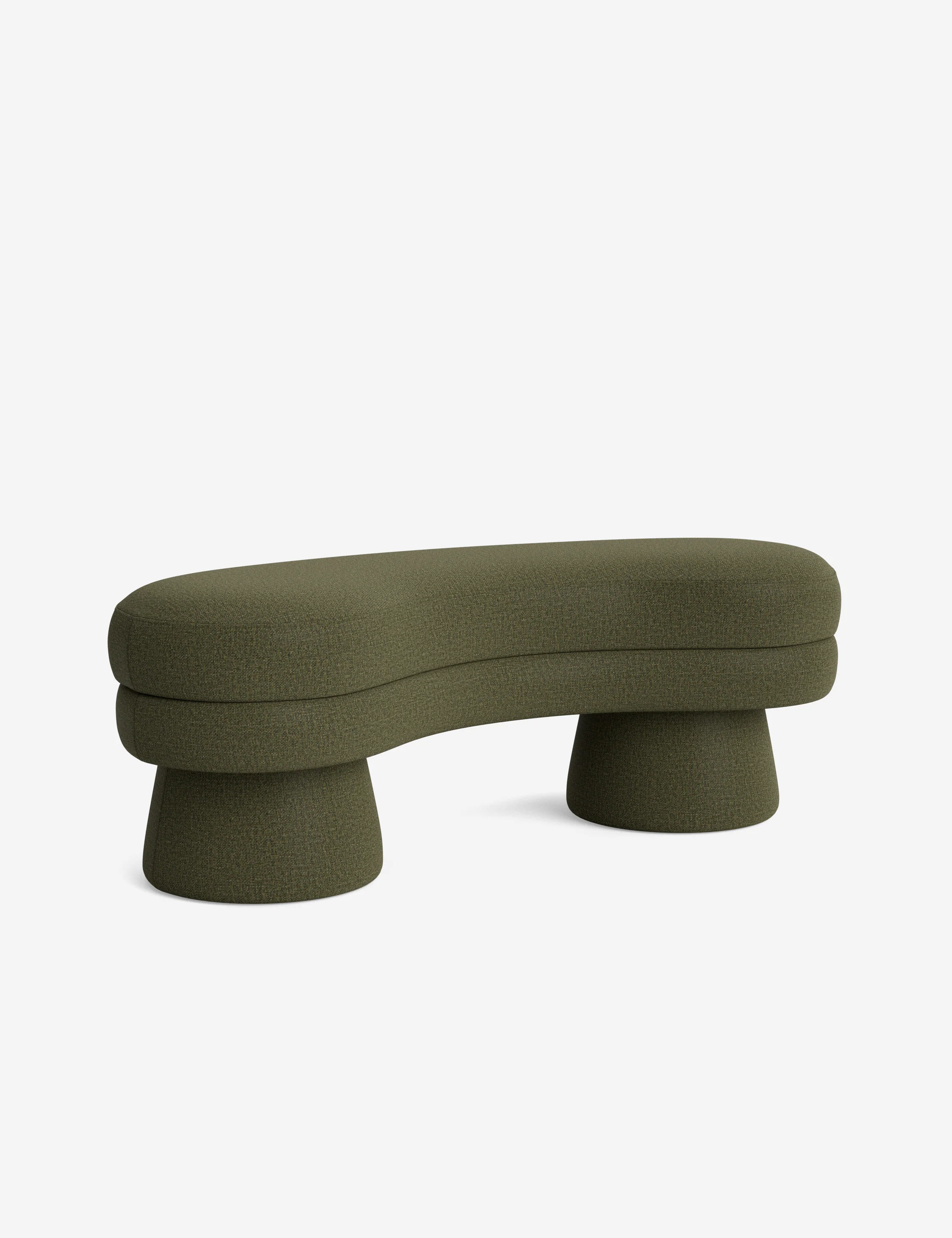 Camel Velvet Bench Camel Velvet Bench