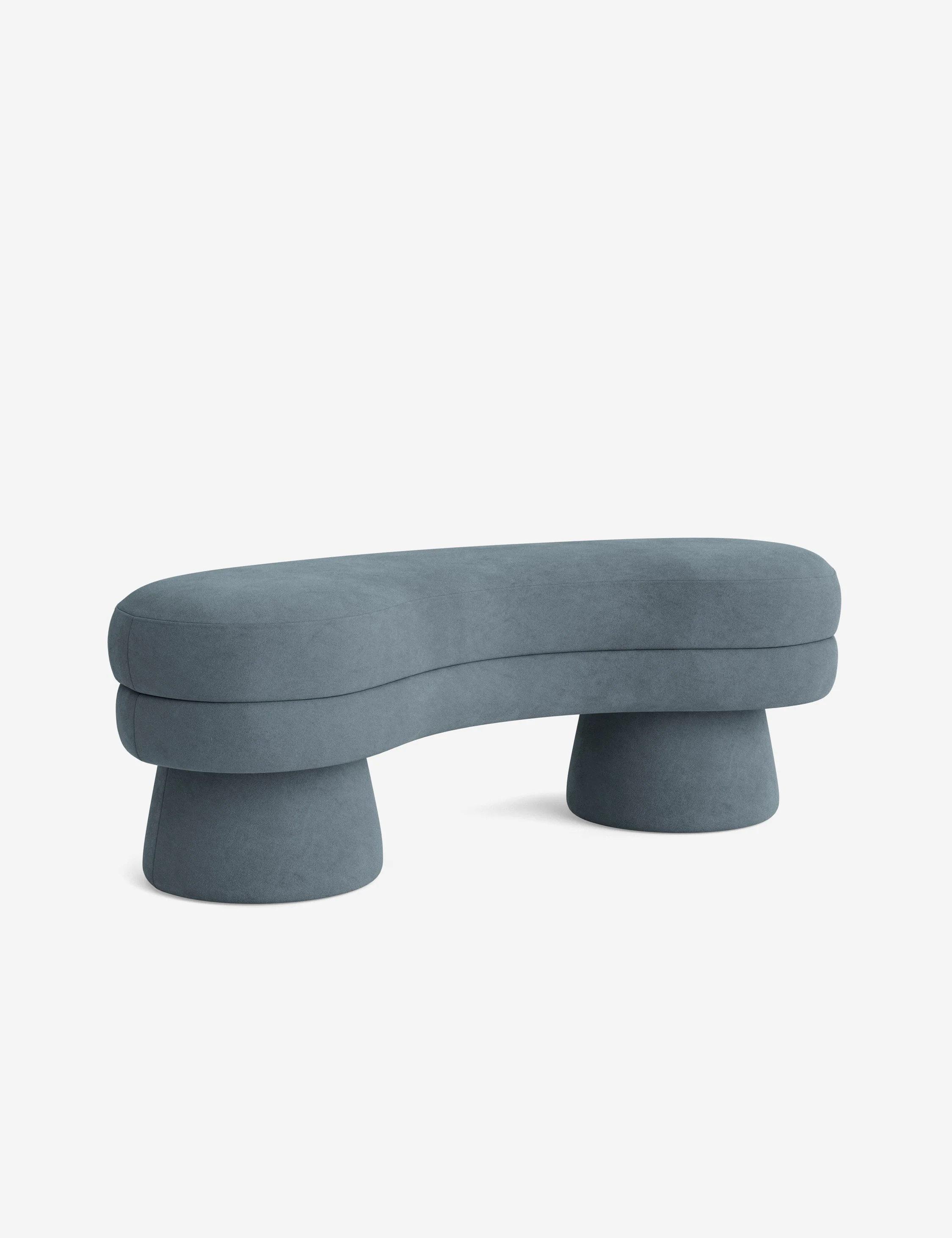 Camel Velvet Bench Camel Velvet Bench