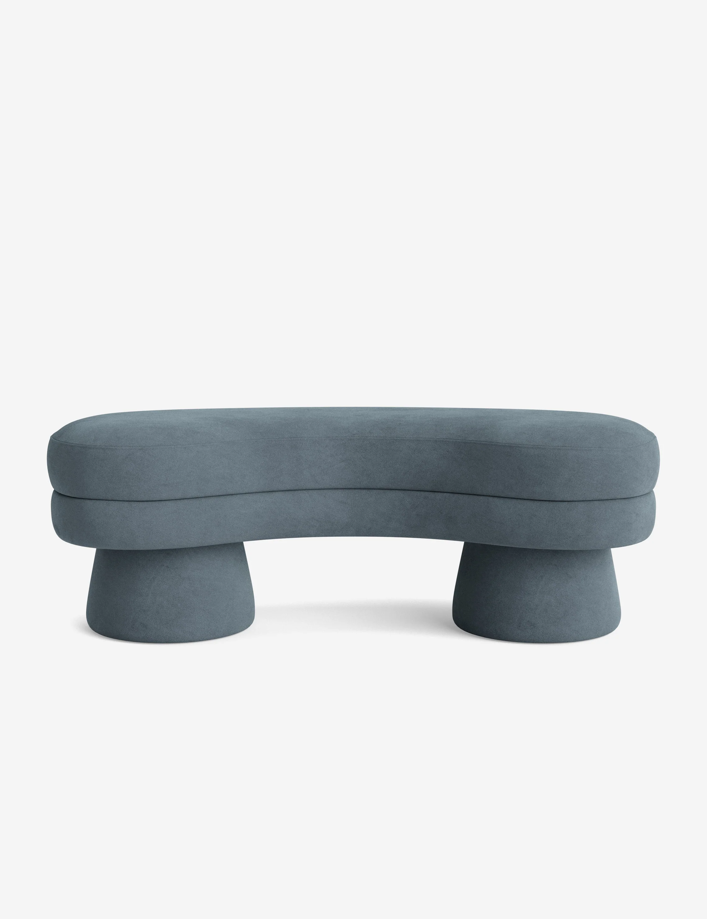 Camel Velvet Bench Camel Velvet Bench