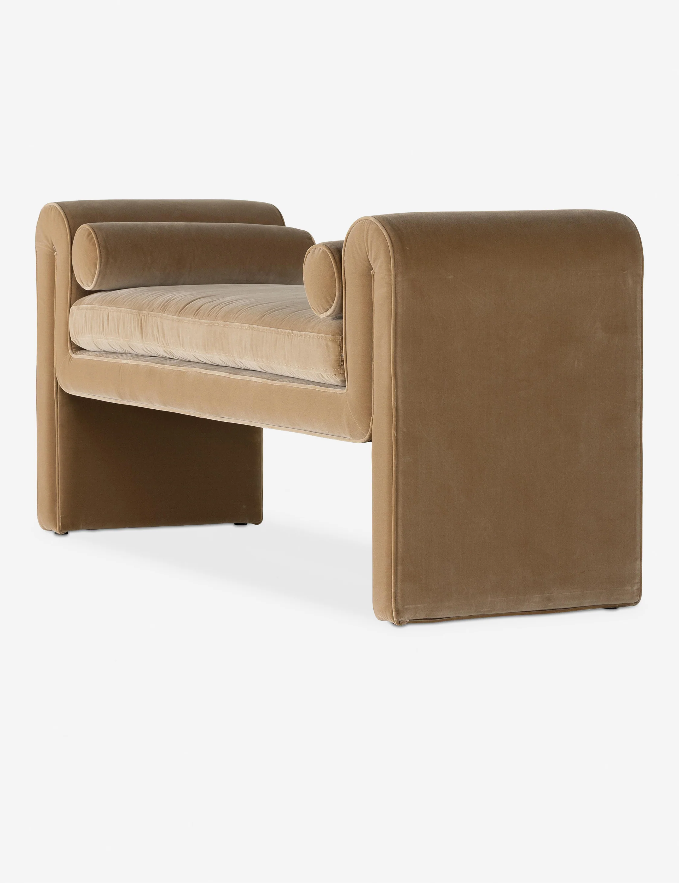 Cream-Colored Designer Bench Cream-Colored Designer Bench