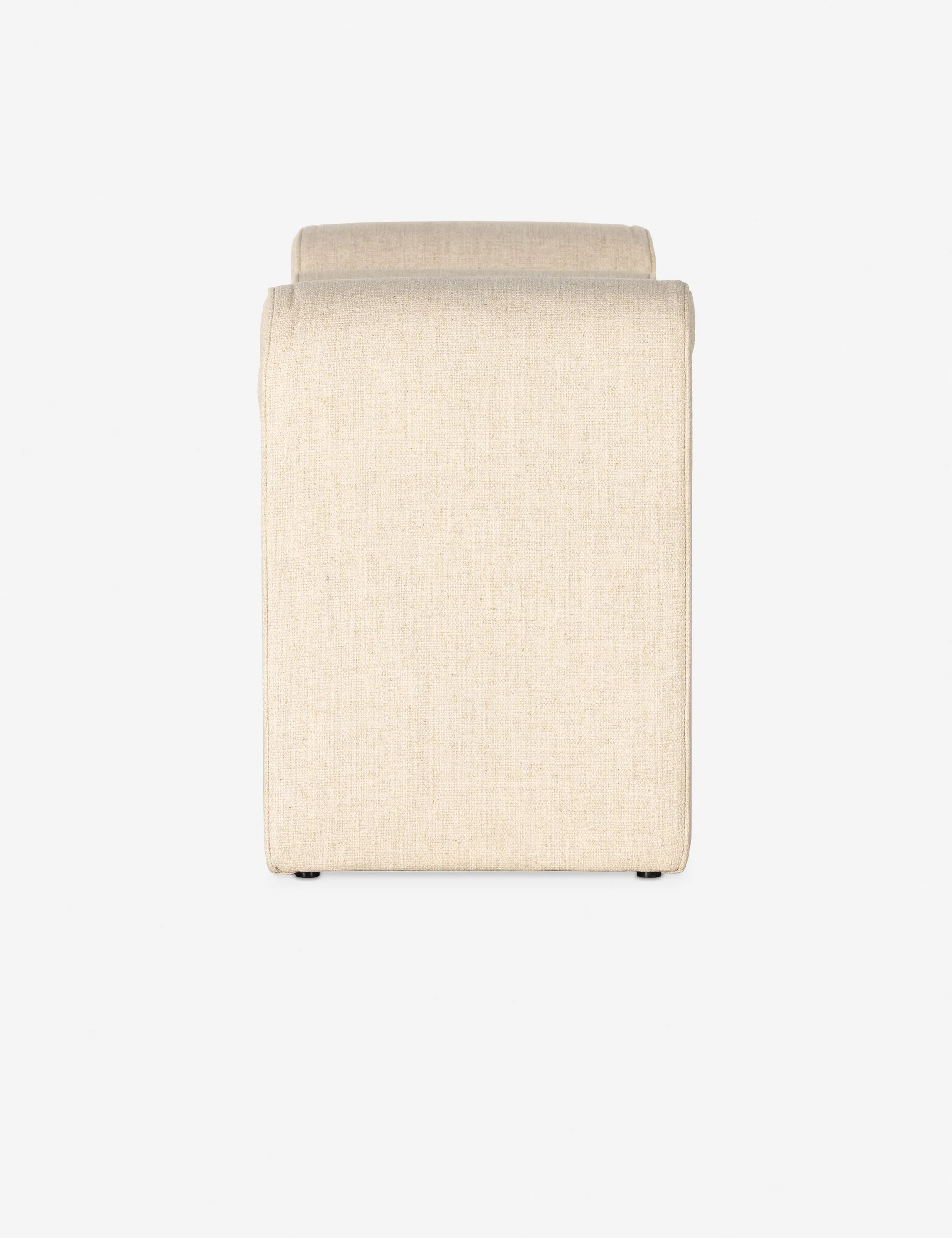 Cream-Colored Designer Bench Cream-Colored Designer Bench