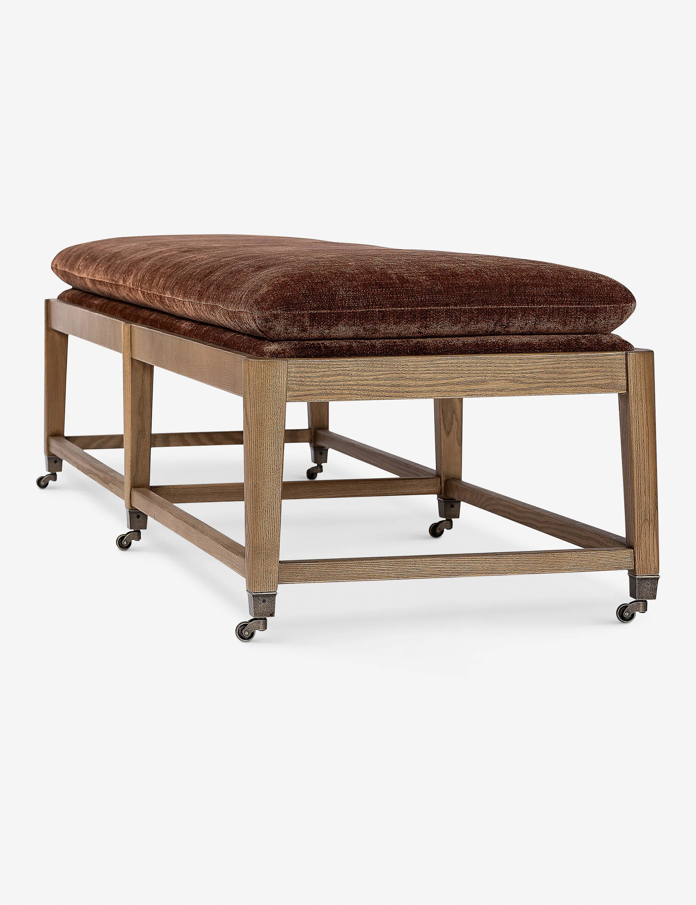 European-Style Upholstered Bench