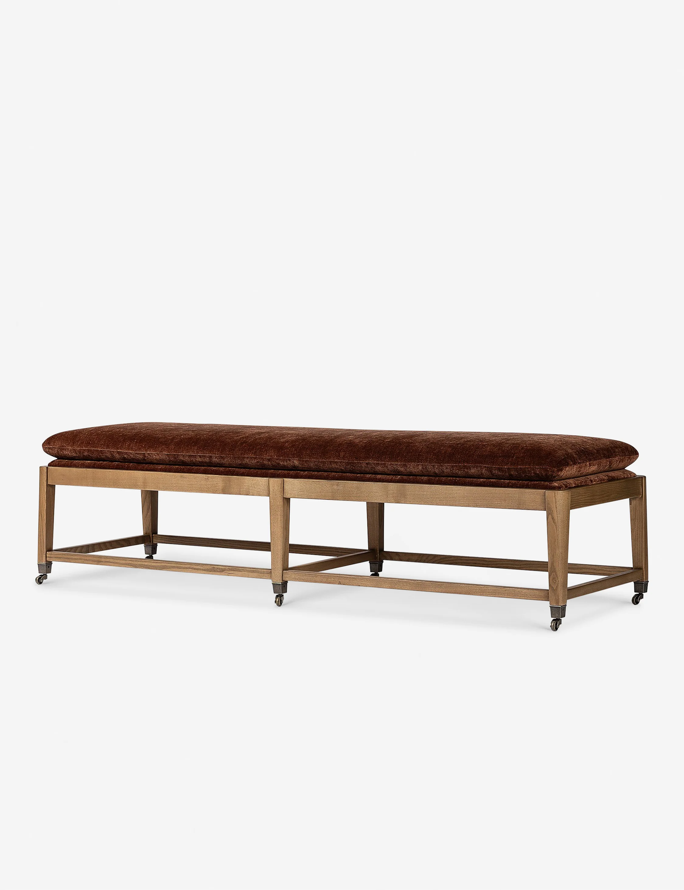European-Style Upholstered Bench