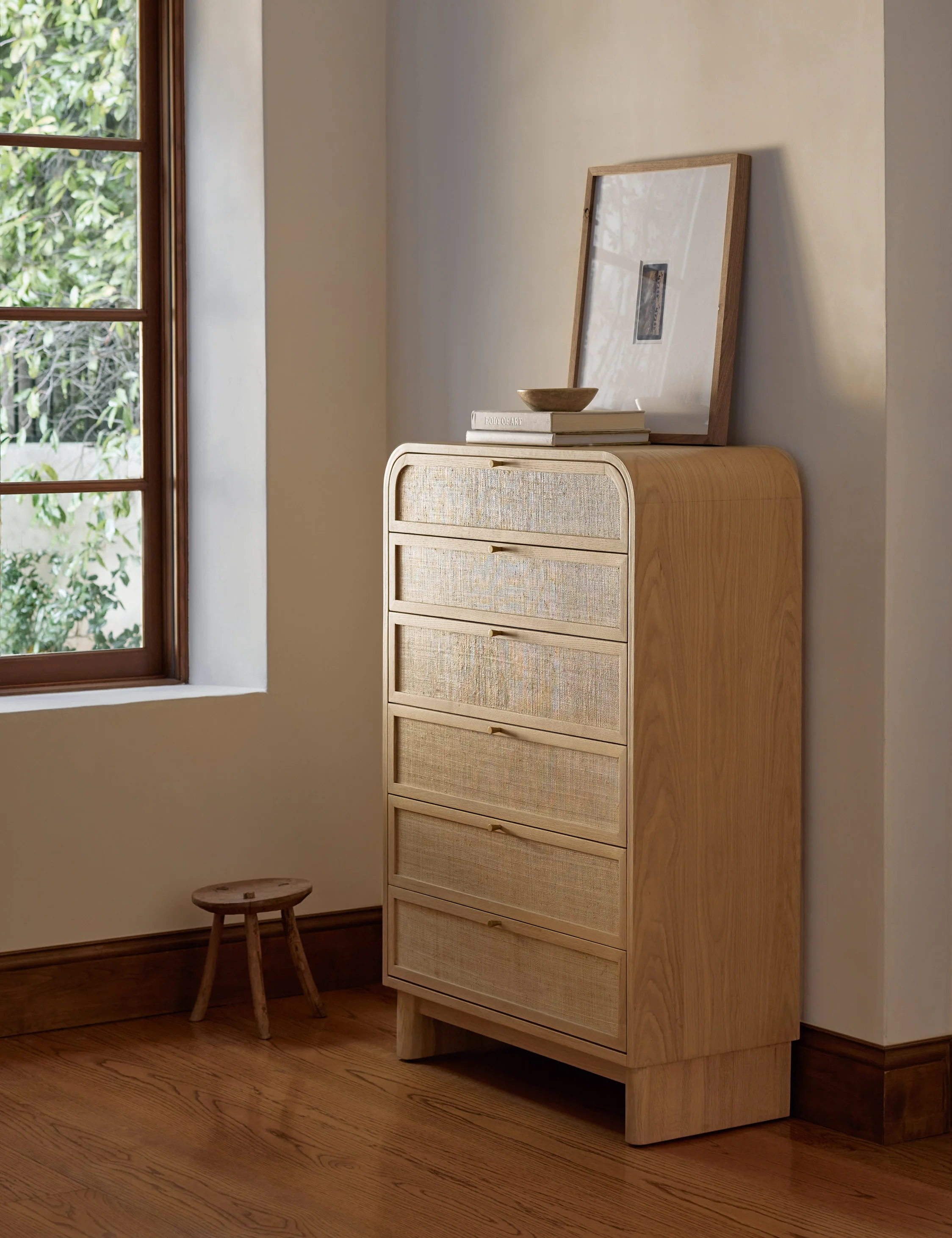 Oak Tall Dresser