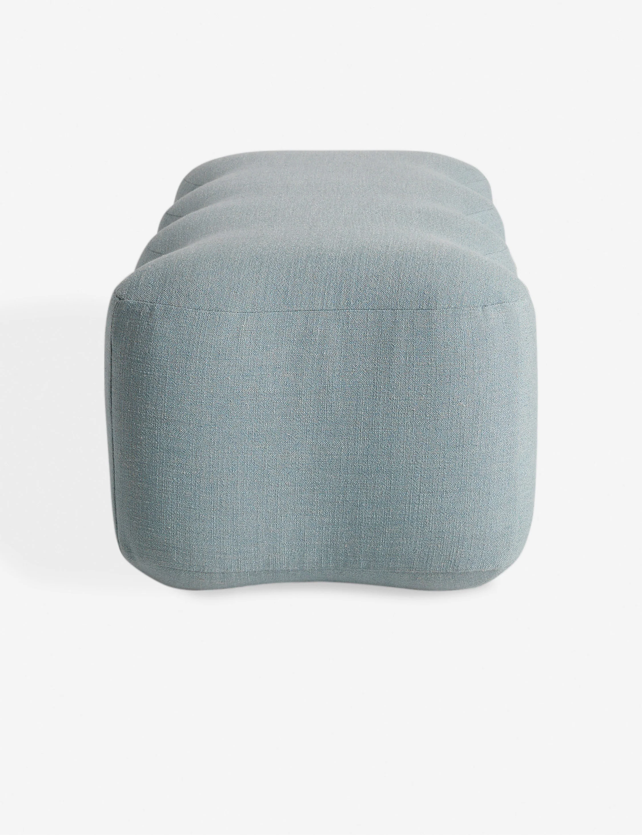 Stylized Blue Bench