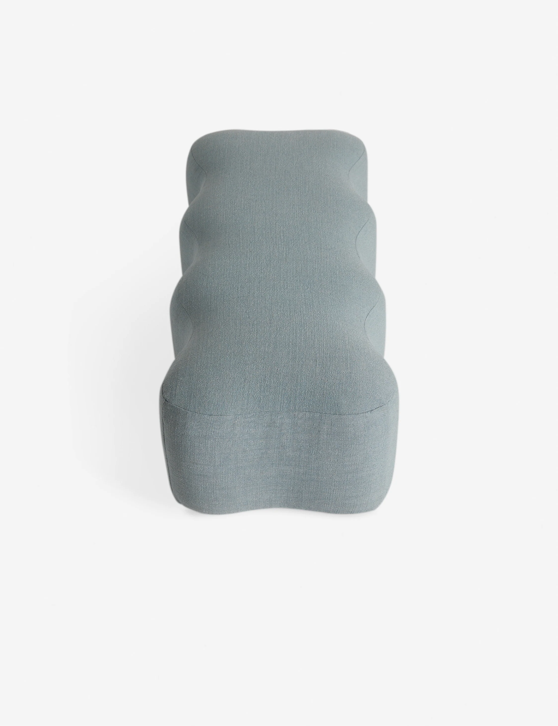Stylized Blue Bench
