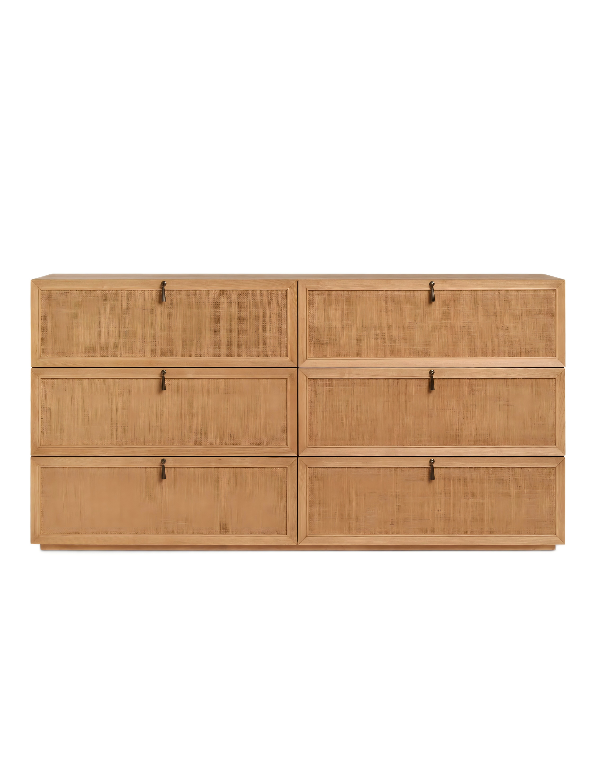 Minimalist Six-Drawer Dressing Table