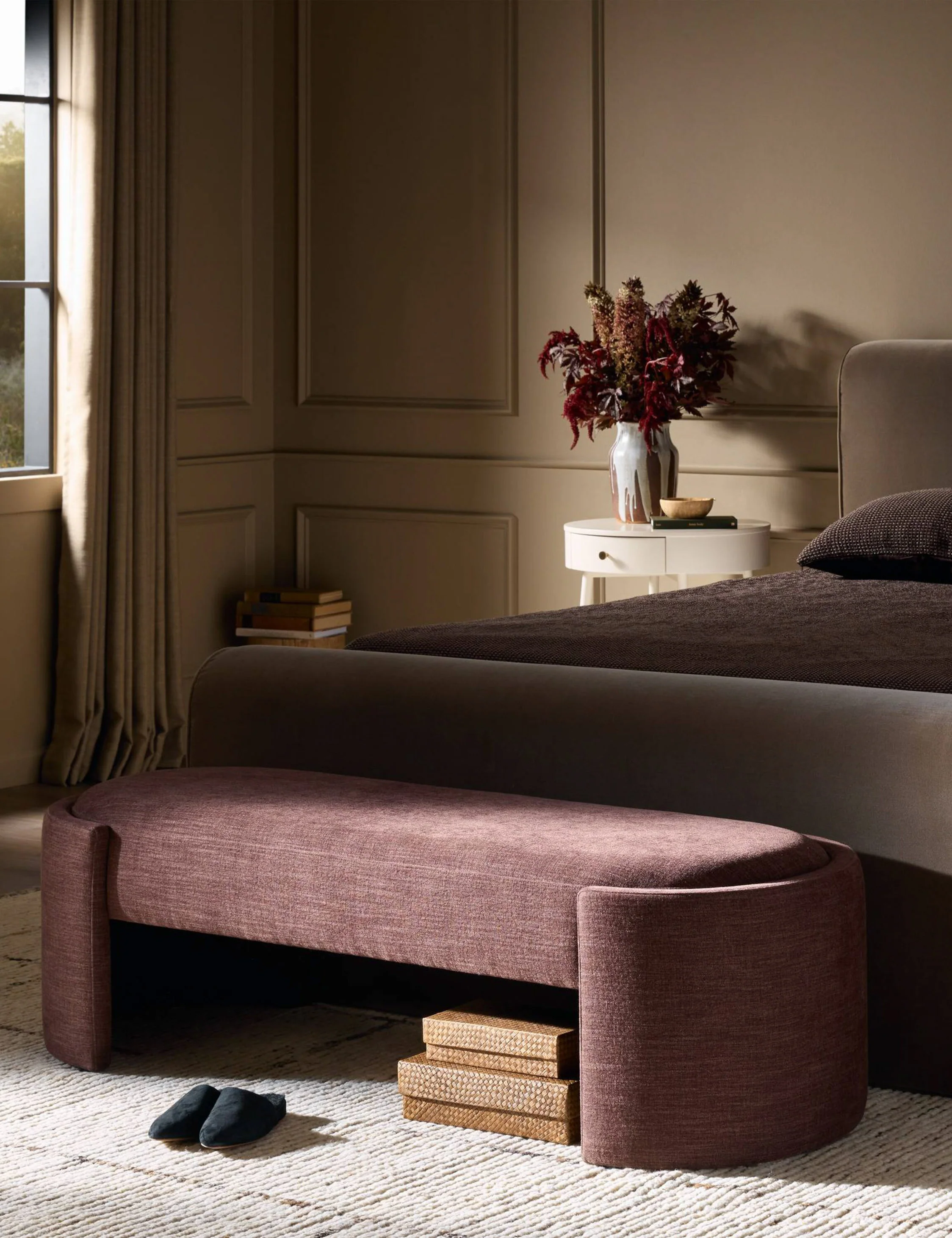 Modern Purple Bench Modern Purple Bench