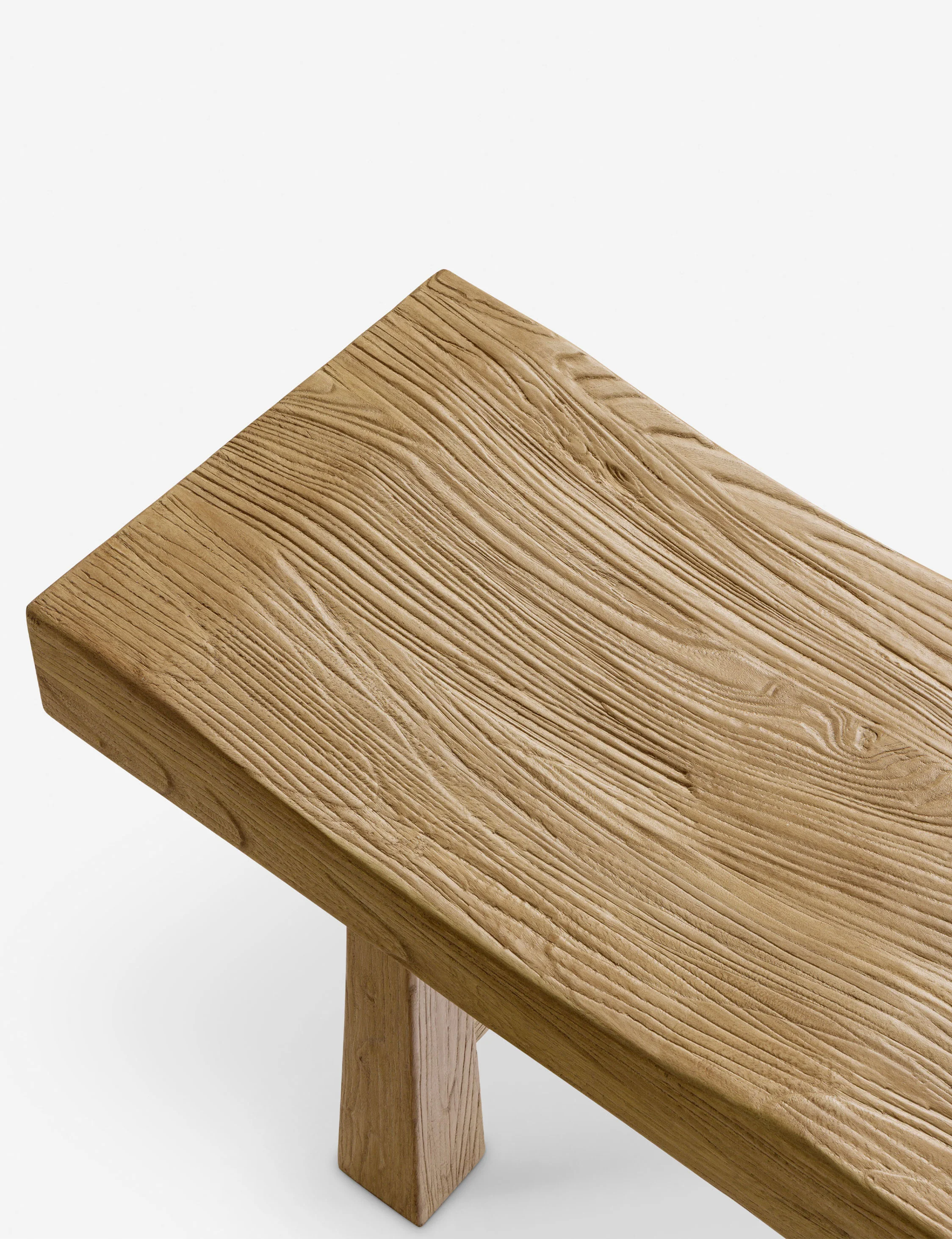 Modern Rustic-Style Wooden Bench