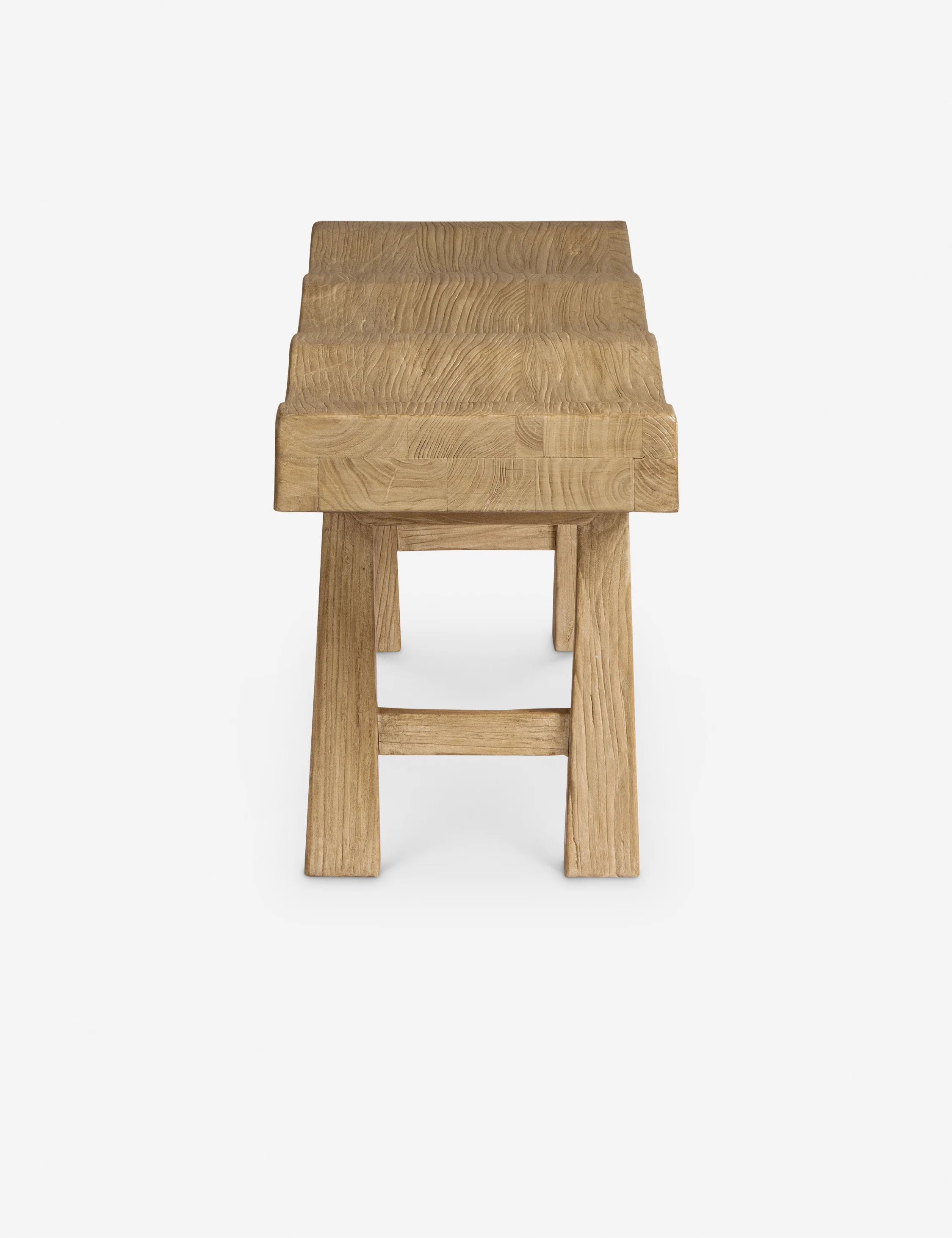 Modern Rustic-Style Wooden Bench