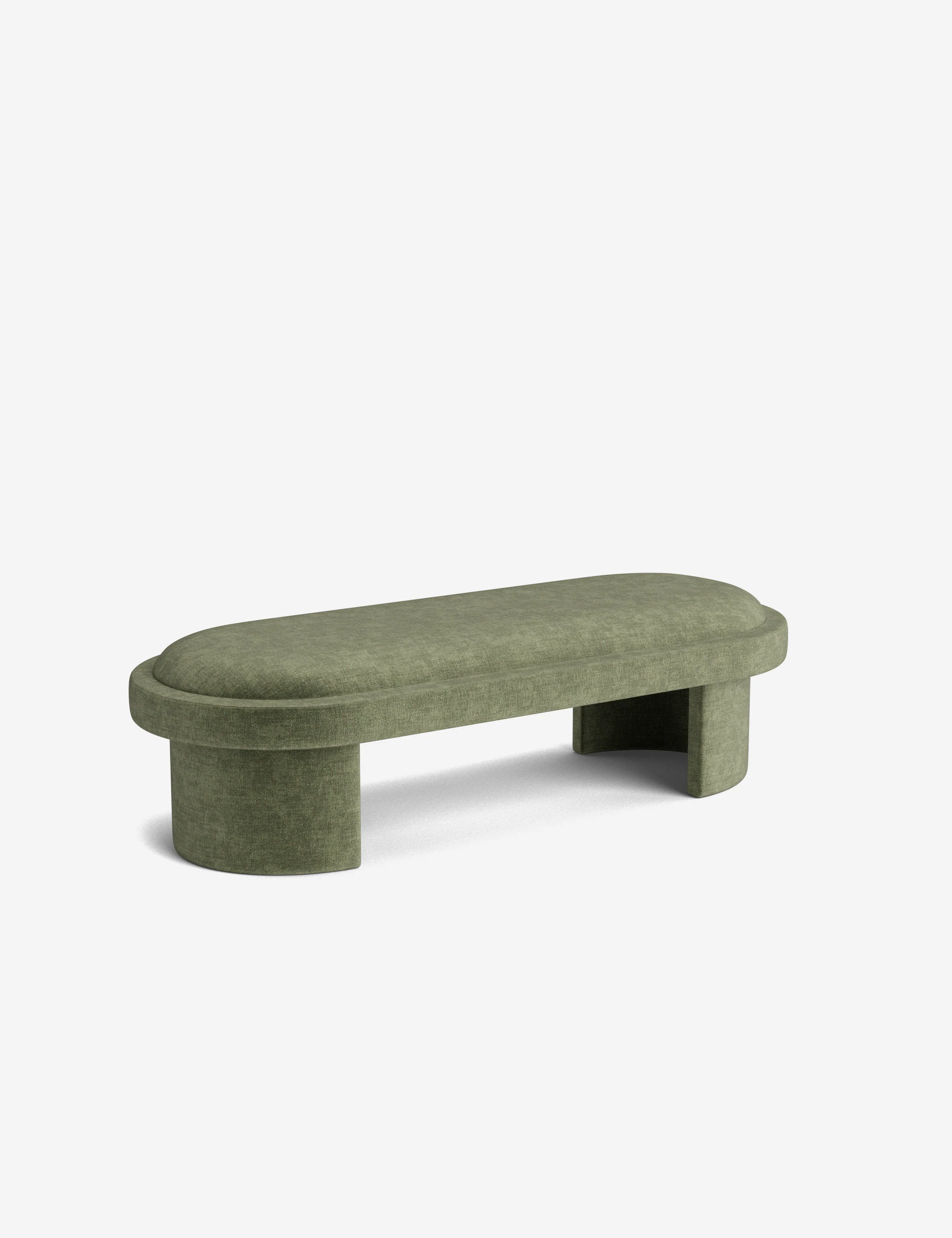 Red Velvet Bench