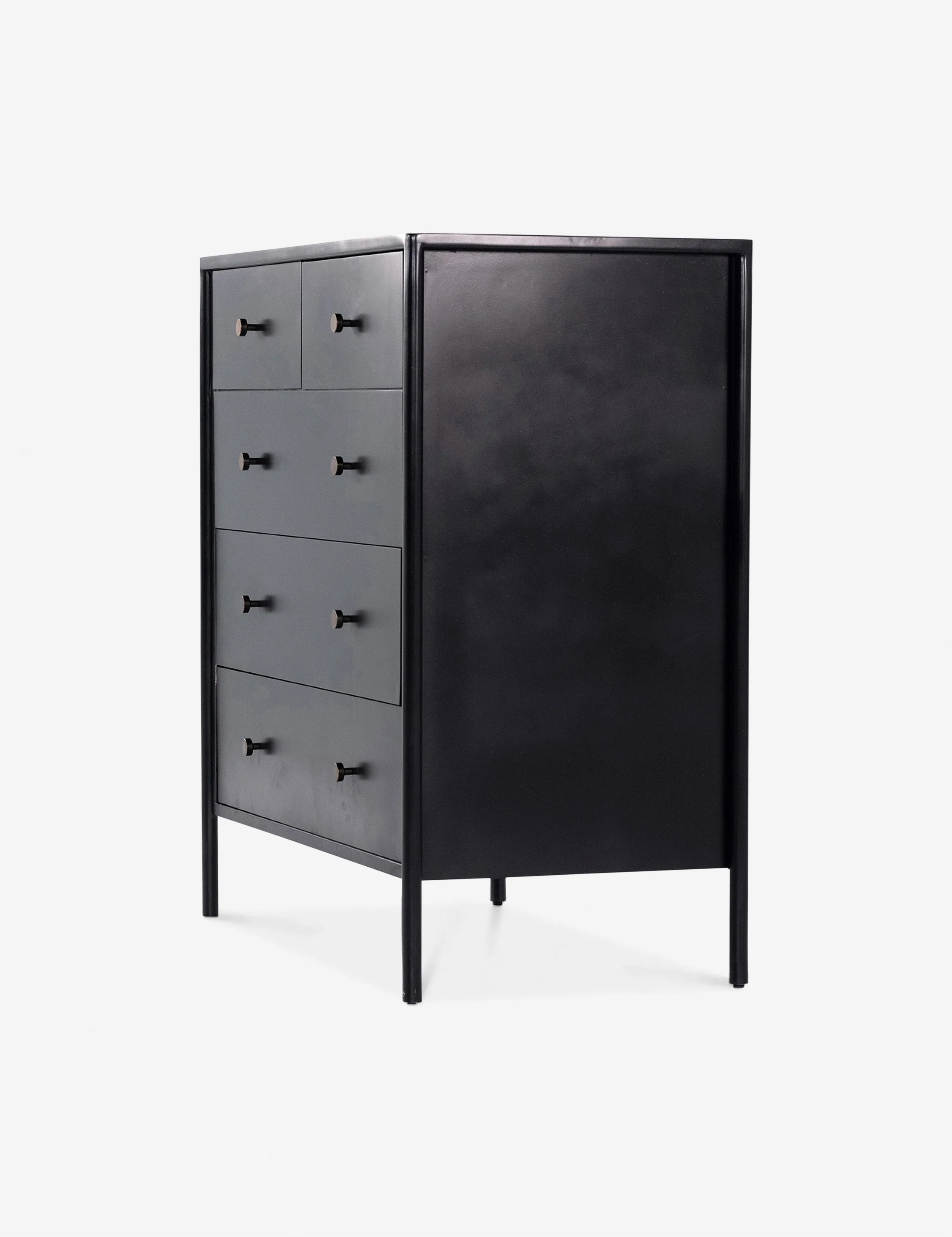 Black 5-Drawer Chest Black 5-Drawer Chest